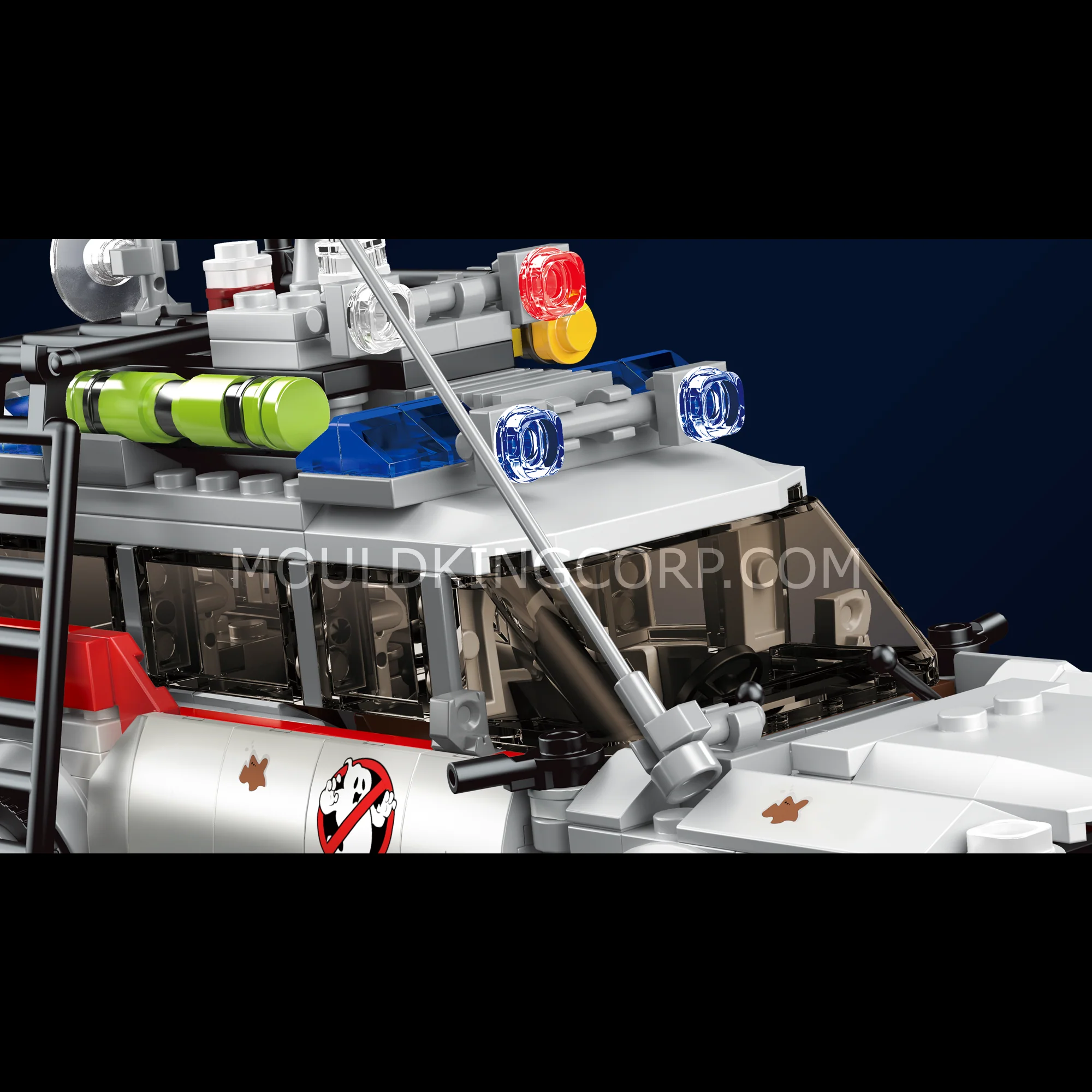 Mould King 10021 Ghost Bus Model Building Set | 636 PCS - Image 2