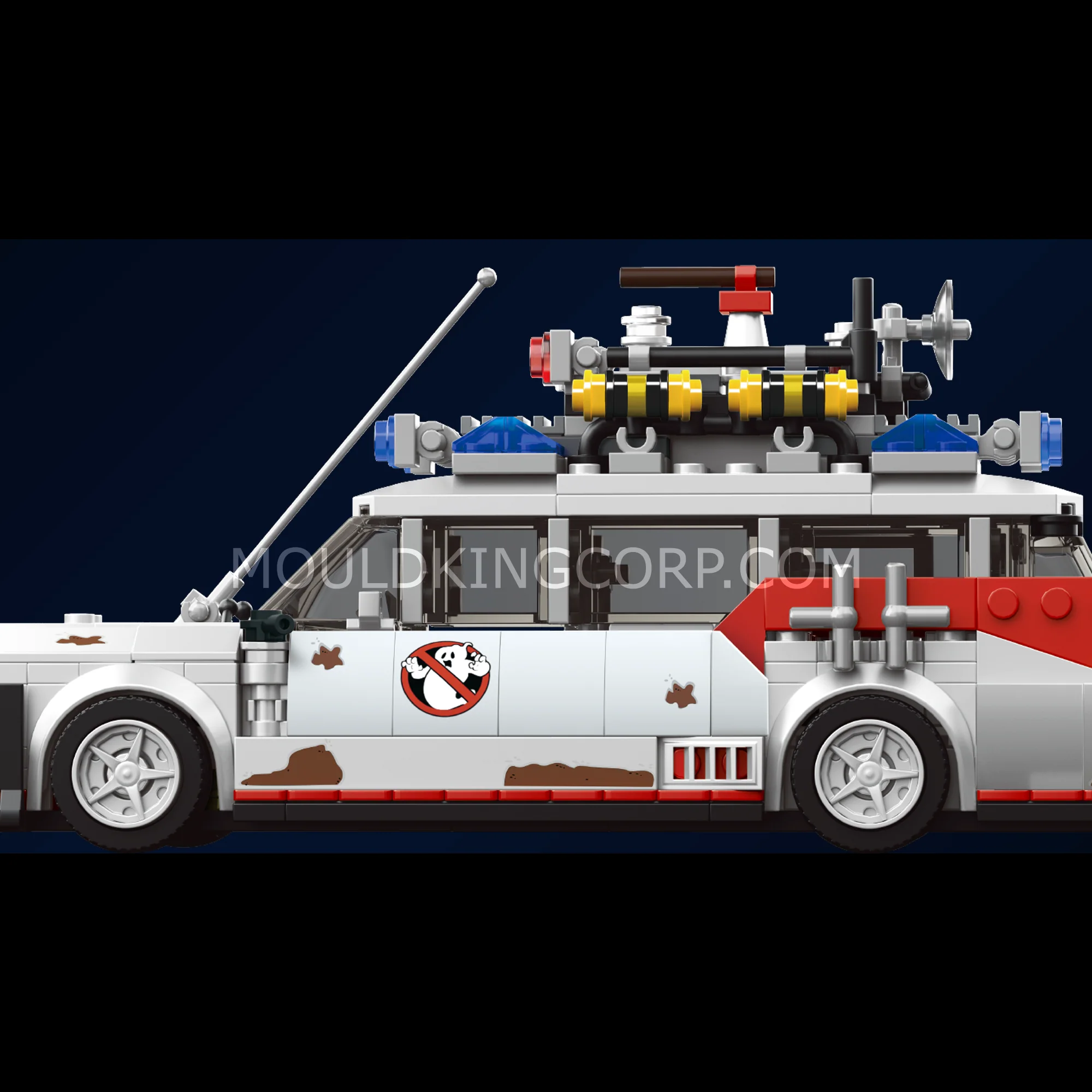 Mould King 10021 Ghost Bus Model Building Set | 636 PCS - Image 3