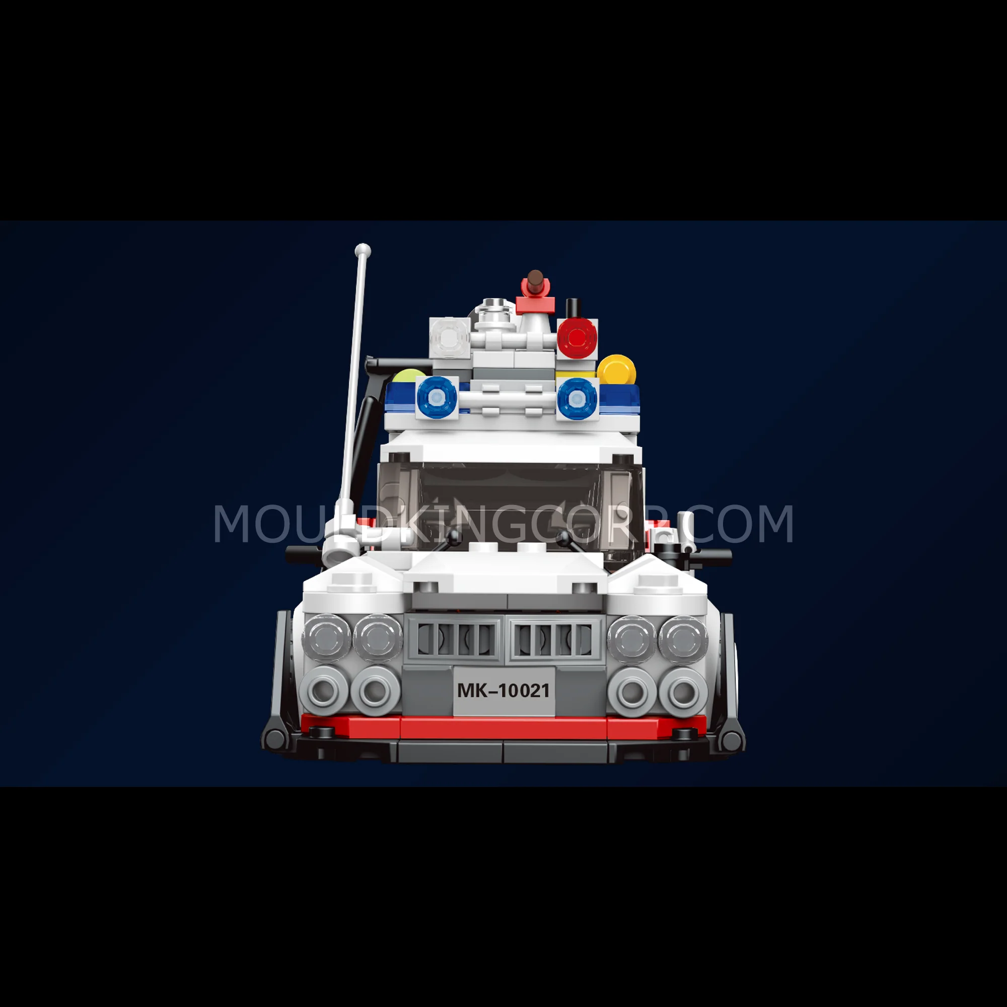 Mould King 10021 Ghost Bus Model Building Set | 636 PCS - Image 4