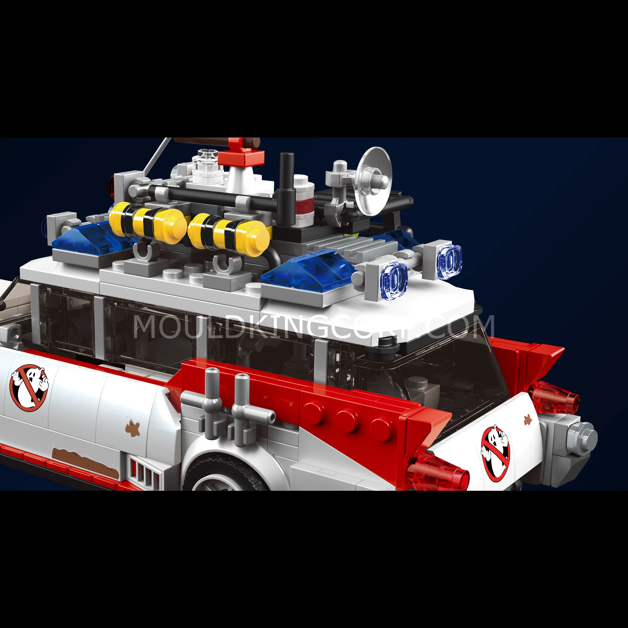 Mould King 10021 Ghost Bus Model Building Set | 636 PCS - Image 5