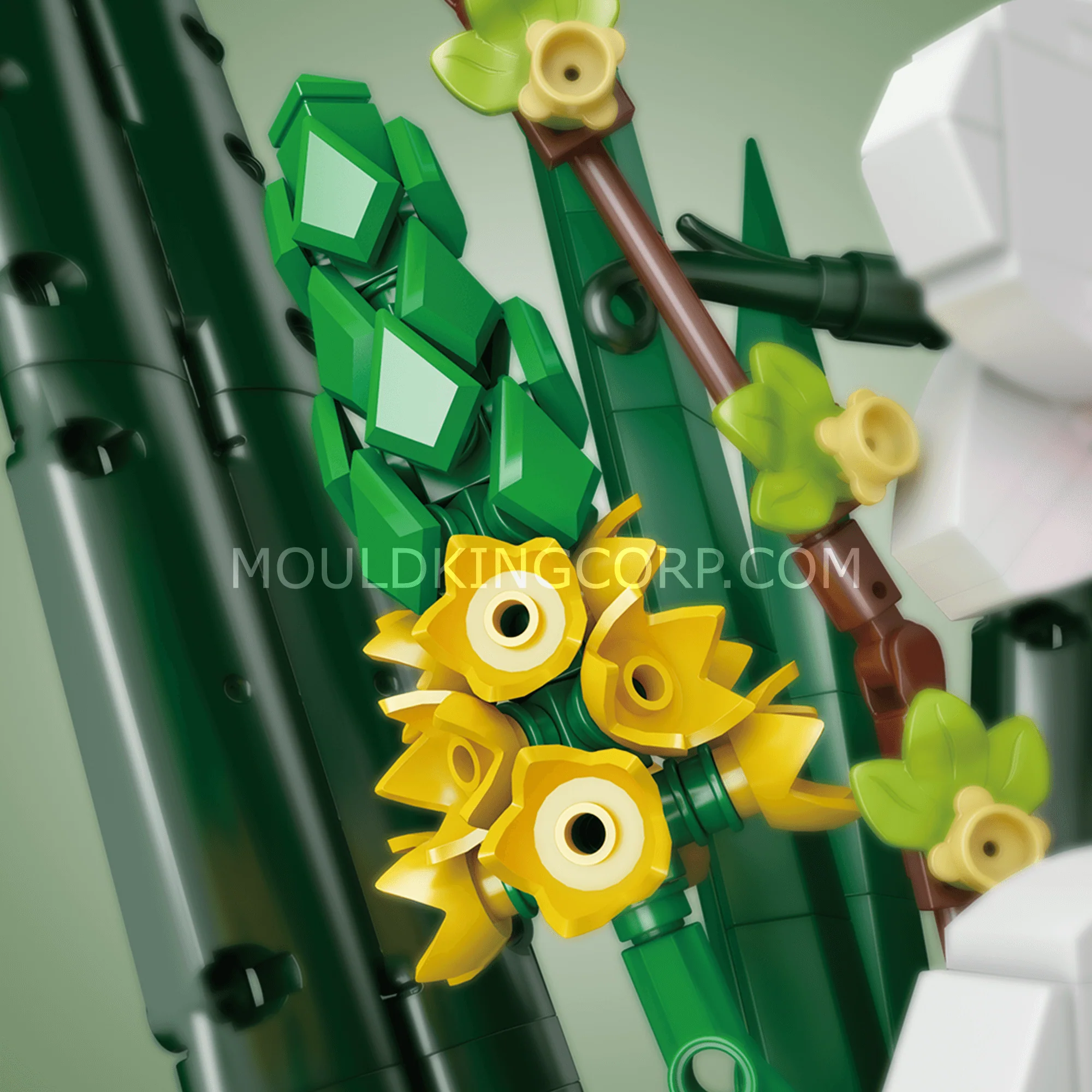 Mould King 10025 Eternal Butterfly Bouquet Building Set | 1,158 PCS - Image 3