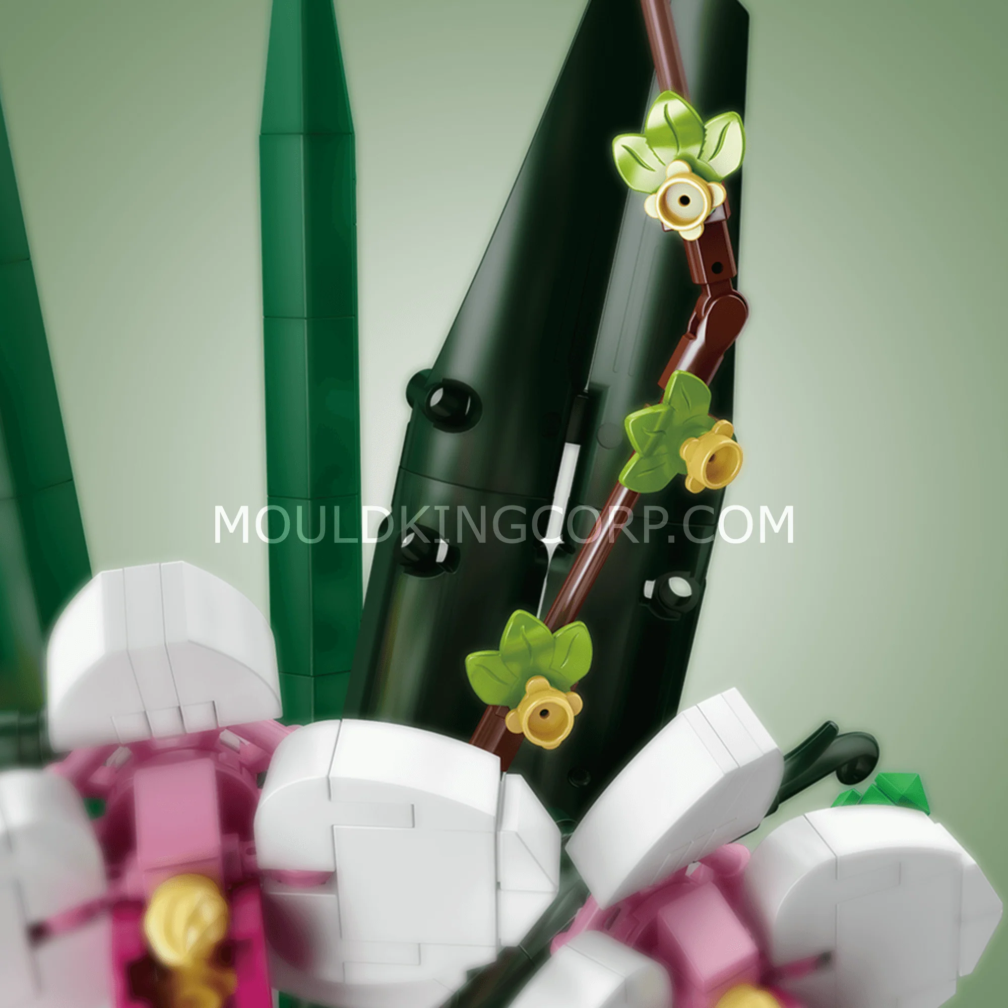 Mould King 10025 Eternal Butterfly Bouquet Building Set | 1,158 PCS - Image 4