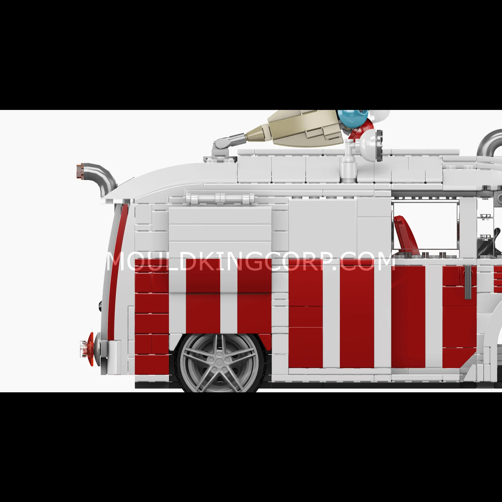 Mould King 10039 Ice Cream Truck Building Model Set | 1,078 PCS - Image 5