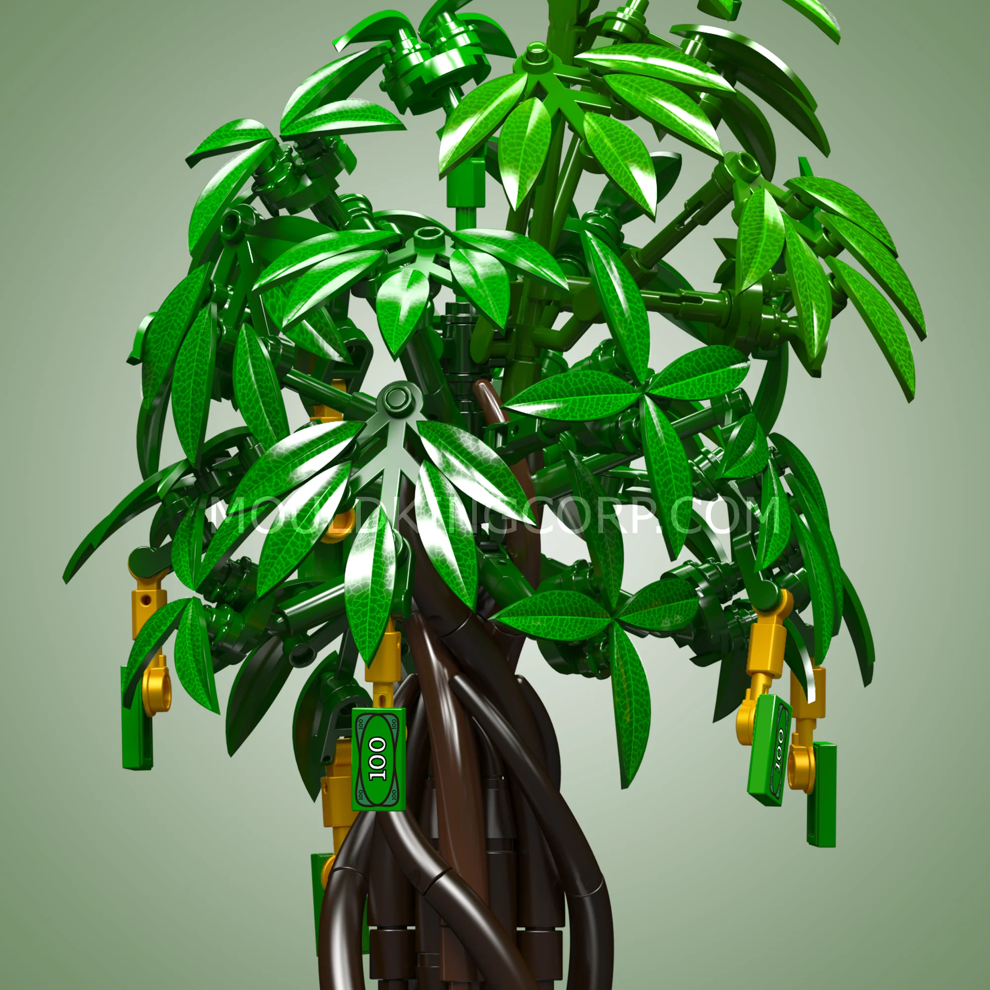 Mould King 10063 The Money Tree Building Model Set | 815 Pcs - Image 2