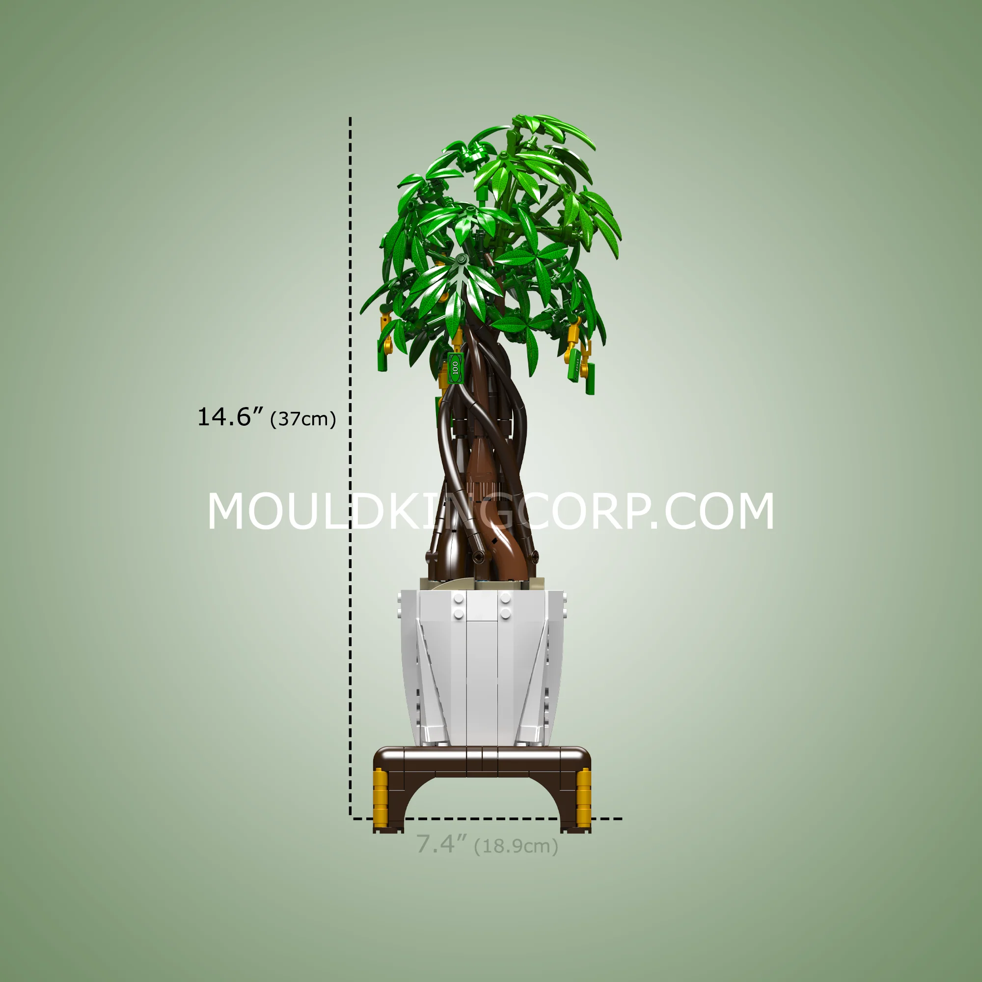 Mould King 10063 The Money Tree Building Model Set | 815 Pcs - Image 5