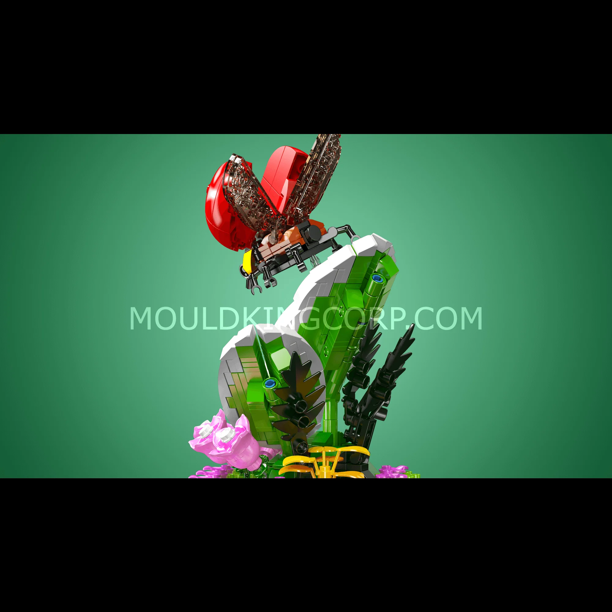 Mould King 10105 Ladybug Music Box Building Block Set | 455 Pcs - Image 5