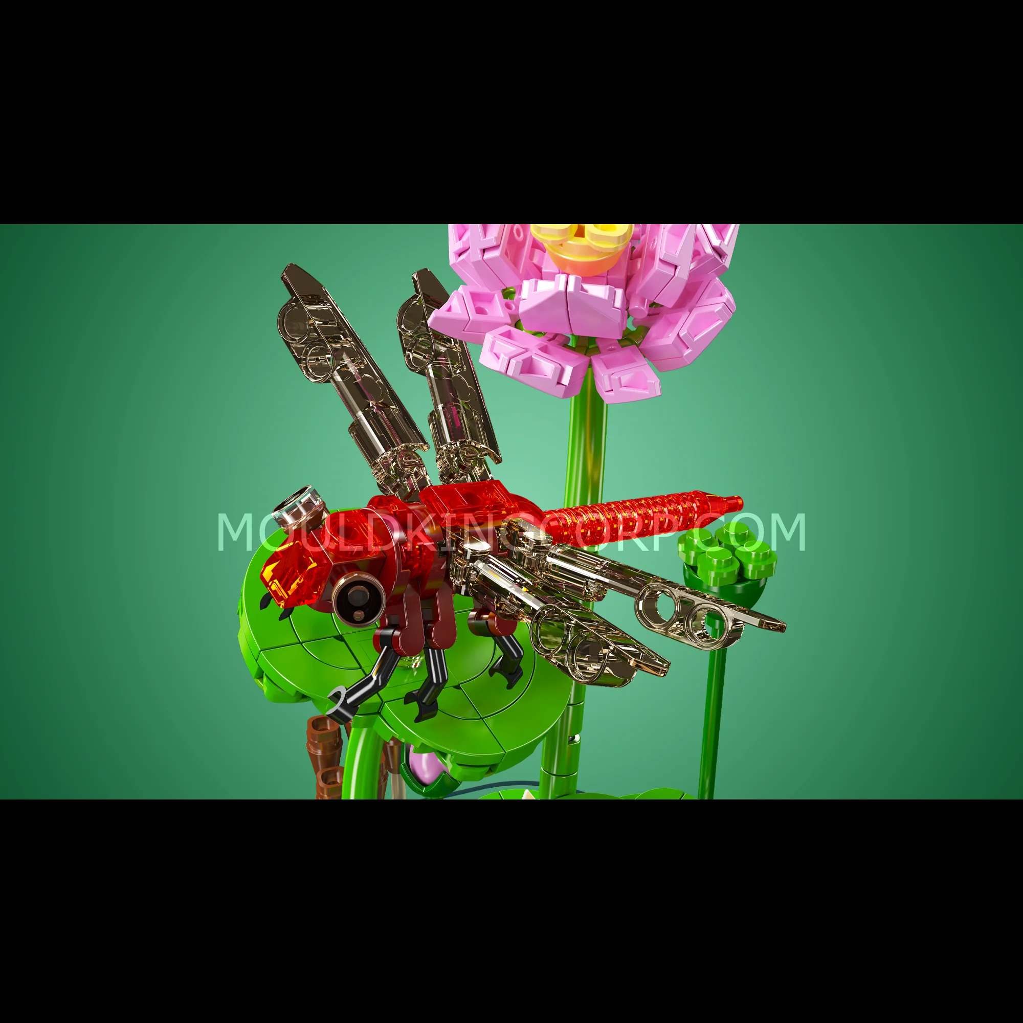 Mould King 10106 Dragonfly Music Box Building Set | 396 Pcs - Image 4