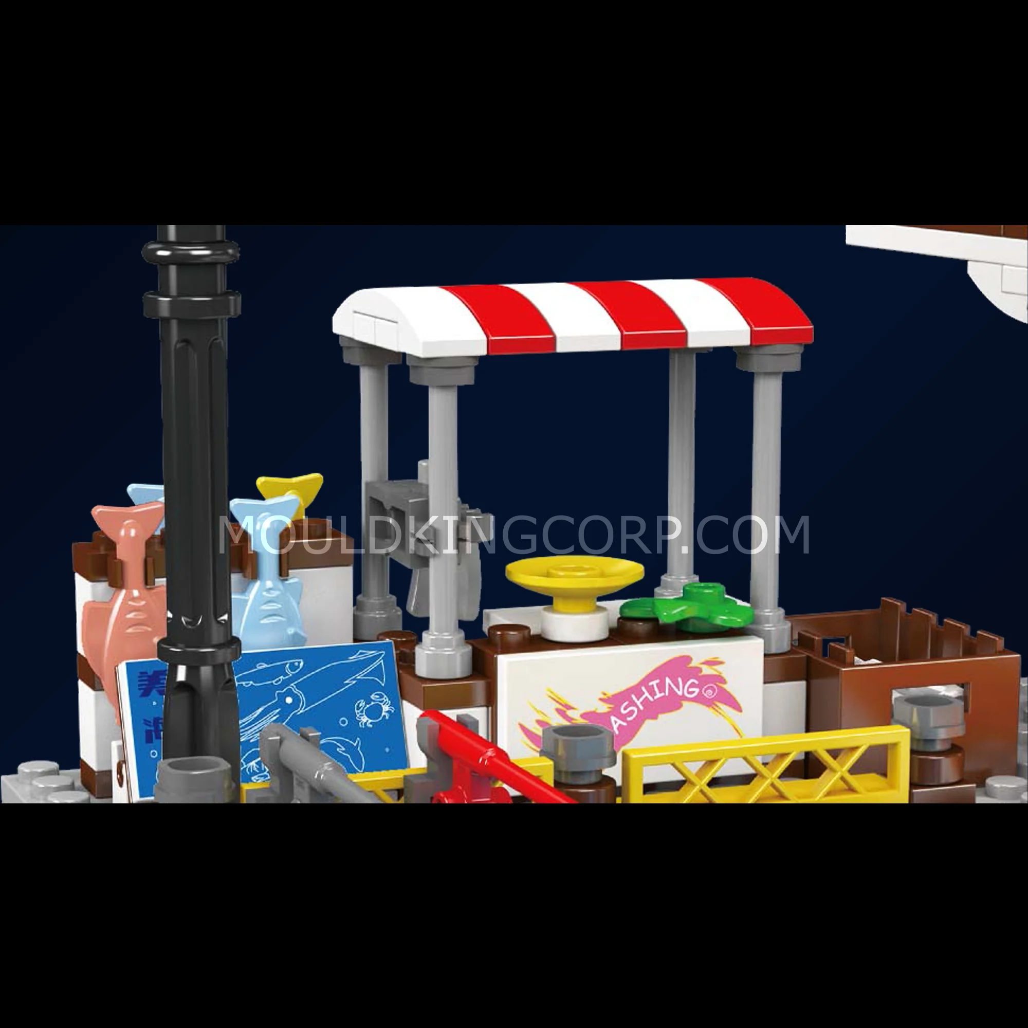 Mould King 10110 Fishing Dock Building Set | 800 Pcs - Image 3