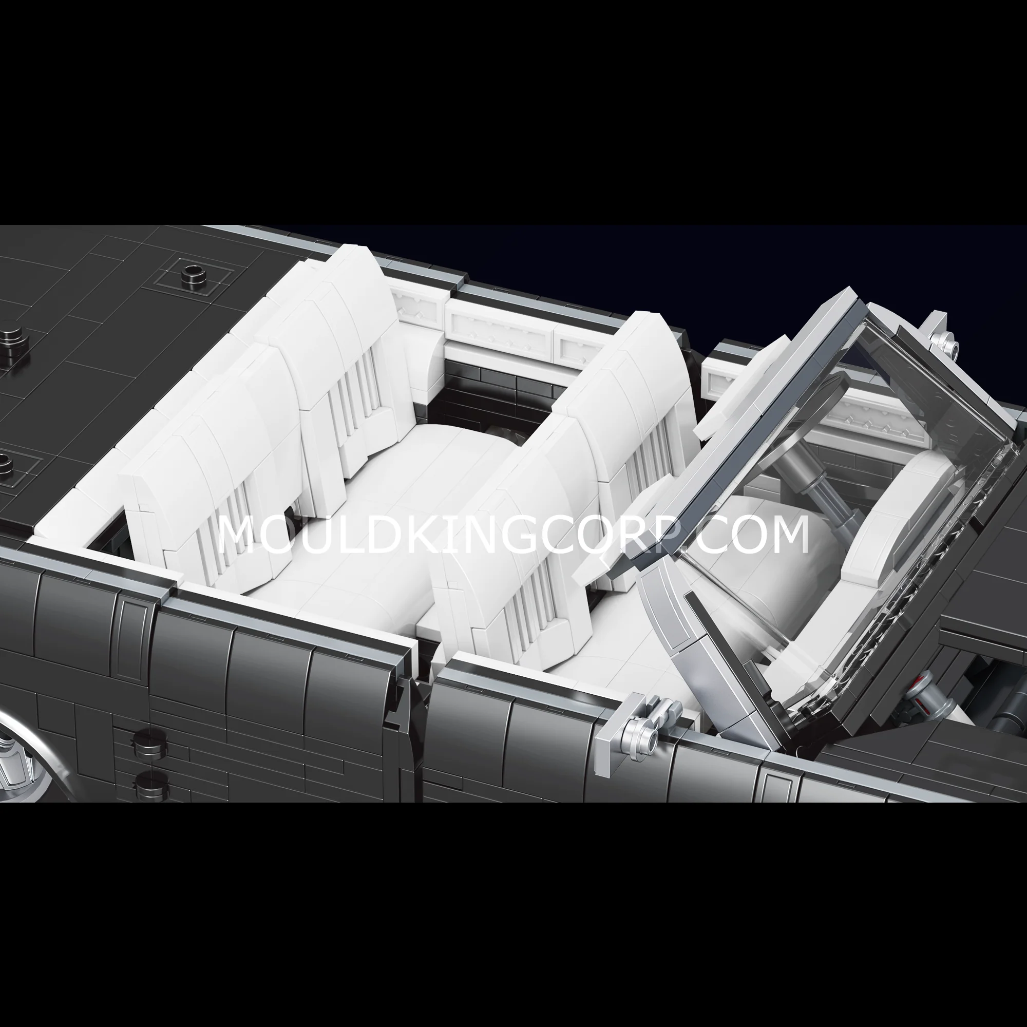 Mould King 10118 Lincoln Continental Car Model Building Set | 1,903 Pcs - Image 3
