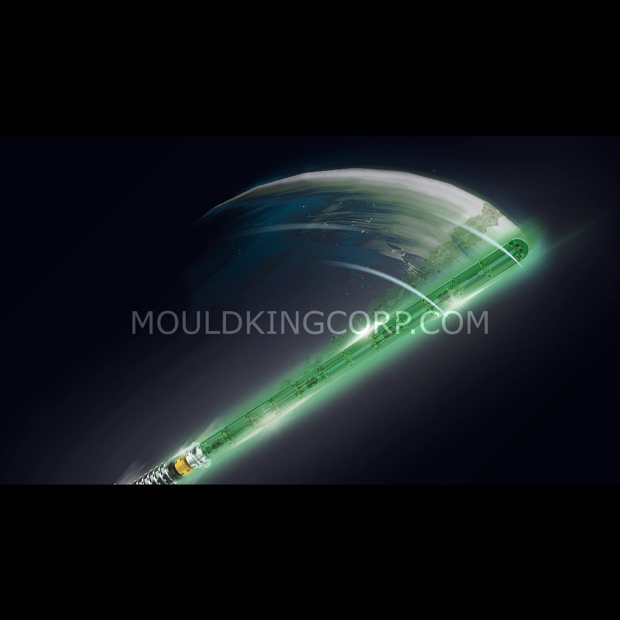 Mould King 10140 Cosmic Knight's Laser Sword Life-Sized Replica Building Set | 1,126 Pcs - Image 4