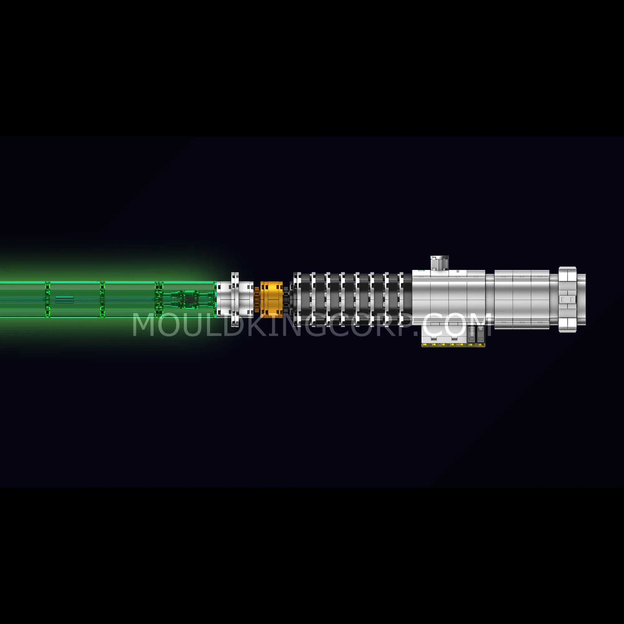 Mould King 10140 Cosmic Knight's Laser Sword Life-Sized Replica Building Set | 1,126 Pcs - Image 5