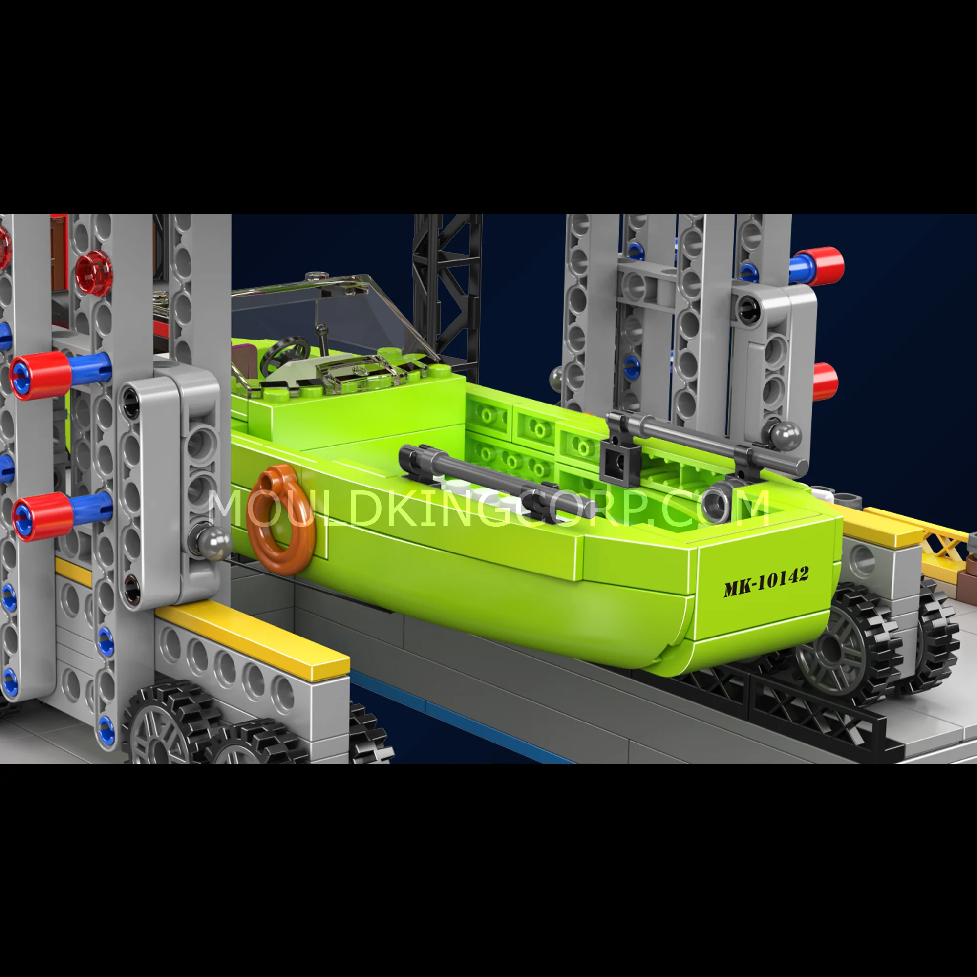 Mould King 10142 Dock Ship Repair Factory Building Set | 1,273 Pcs - Image 5