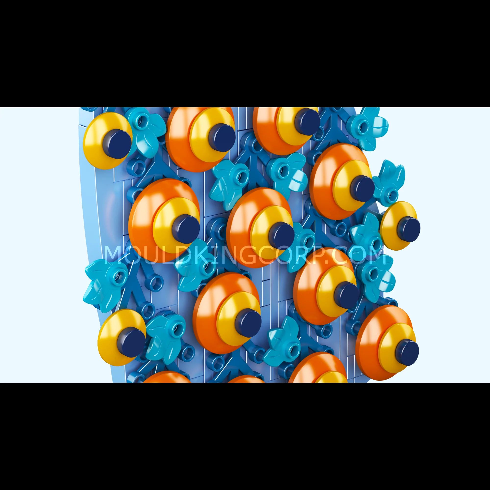 Mould King 10149 Peacock Wall Art Building Set | 690 Pcs - Image 5