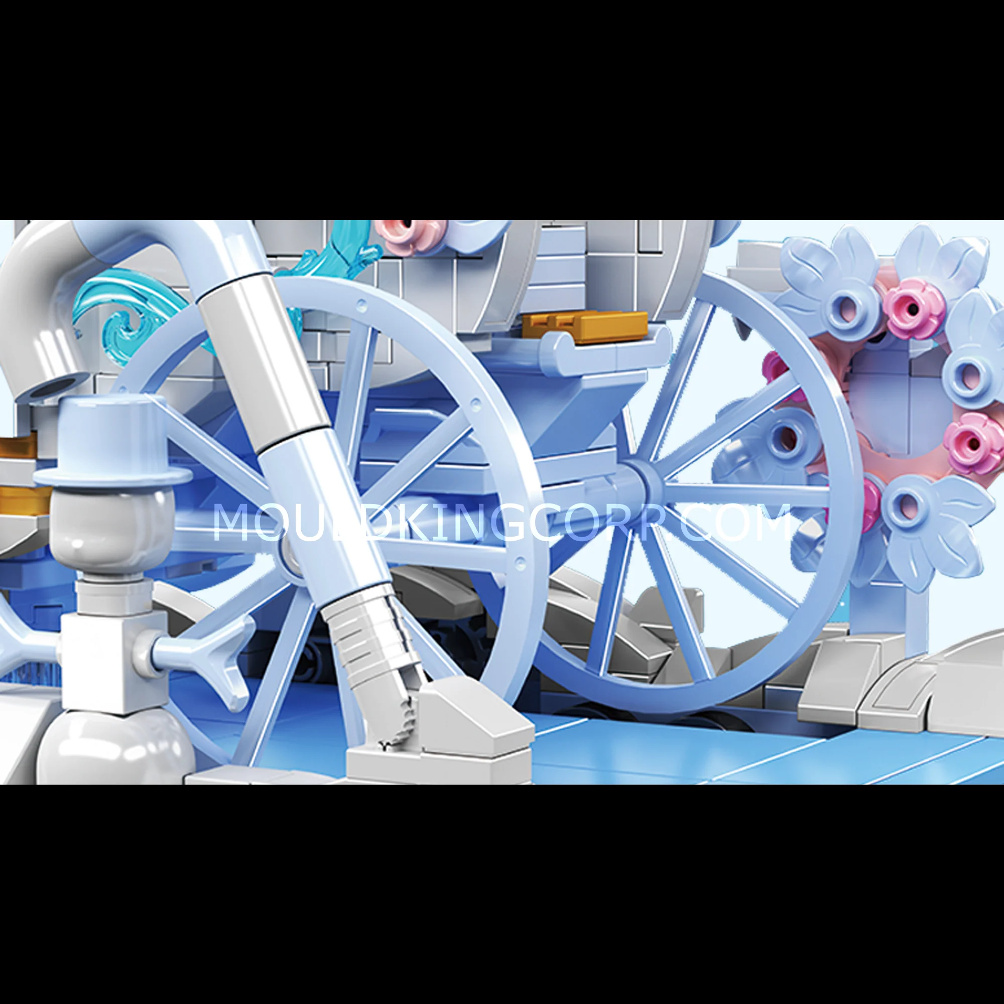 Mould King 10161 Snow White Carriage Building Set | 1,214 Pcs - Image 4