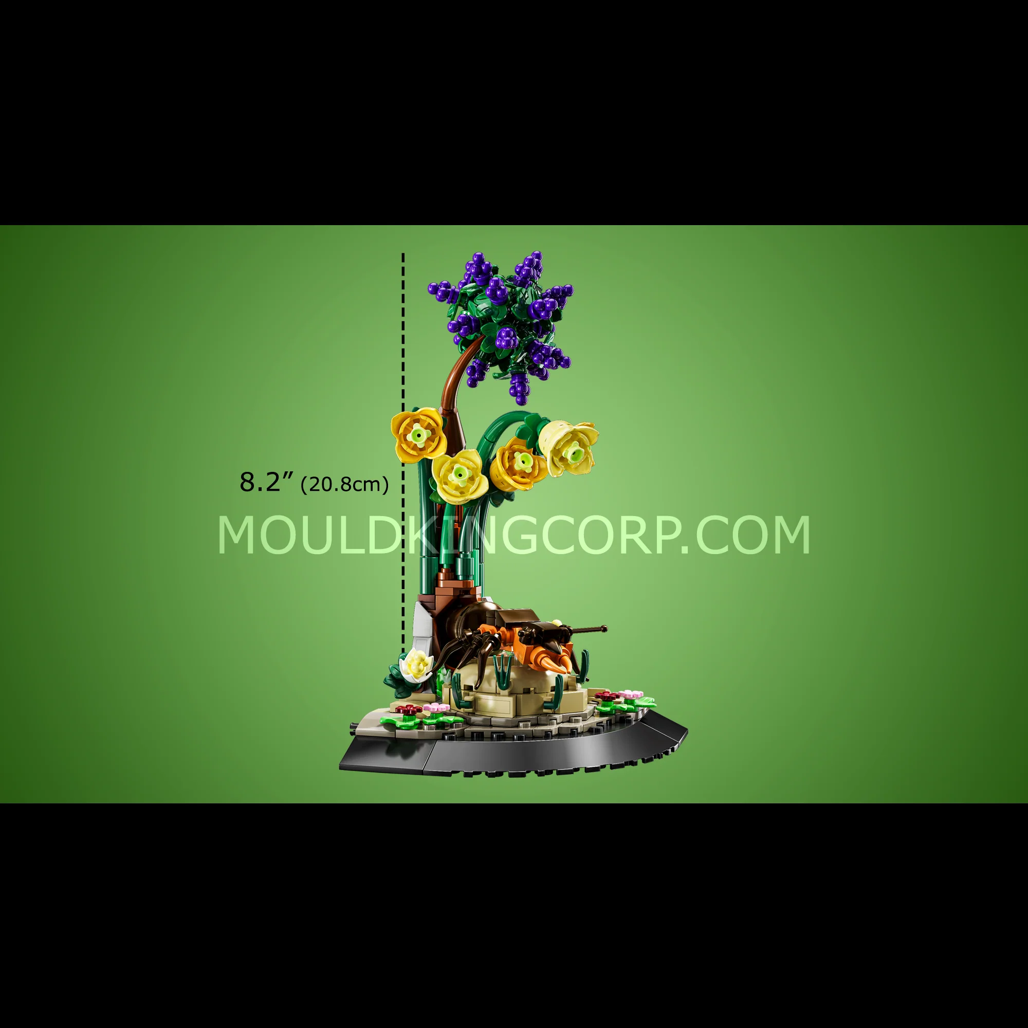 Mould King 10176 Ant and Blooming Plant Building Set | 385 Pcs - Image 4