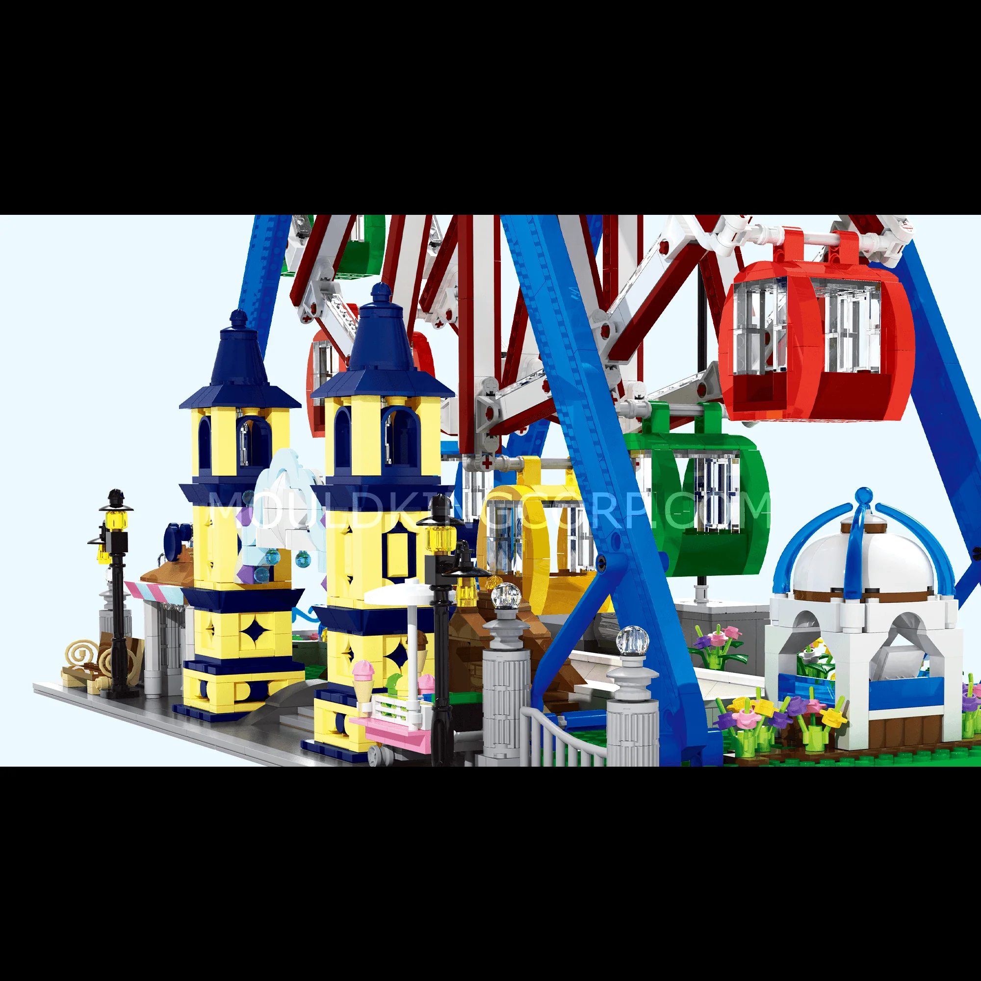MOULD KING 11006 Ferris Wheel Motorized Building Set | 3,836 PCS - Image 4