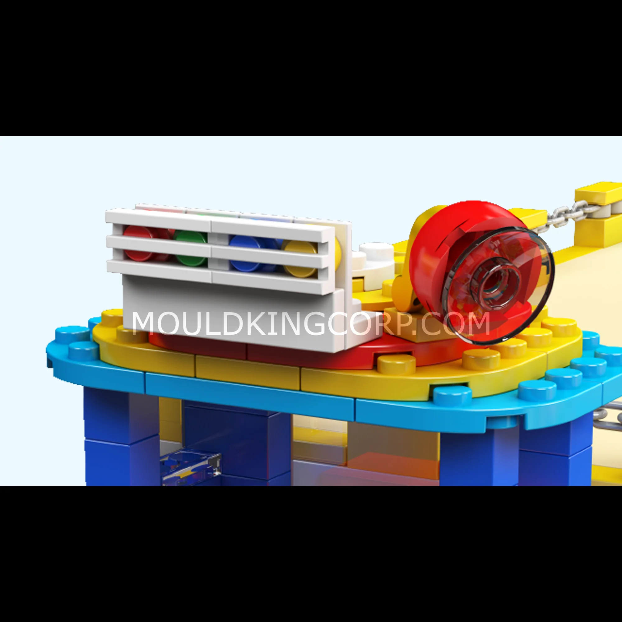 Mould King 11016 Electric Flying Chair Ride Building Set | 1,581 Pcs - Image 3