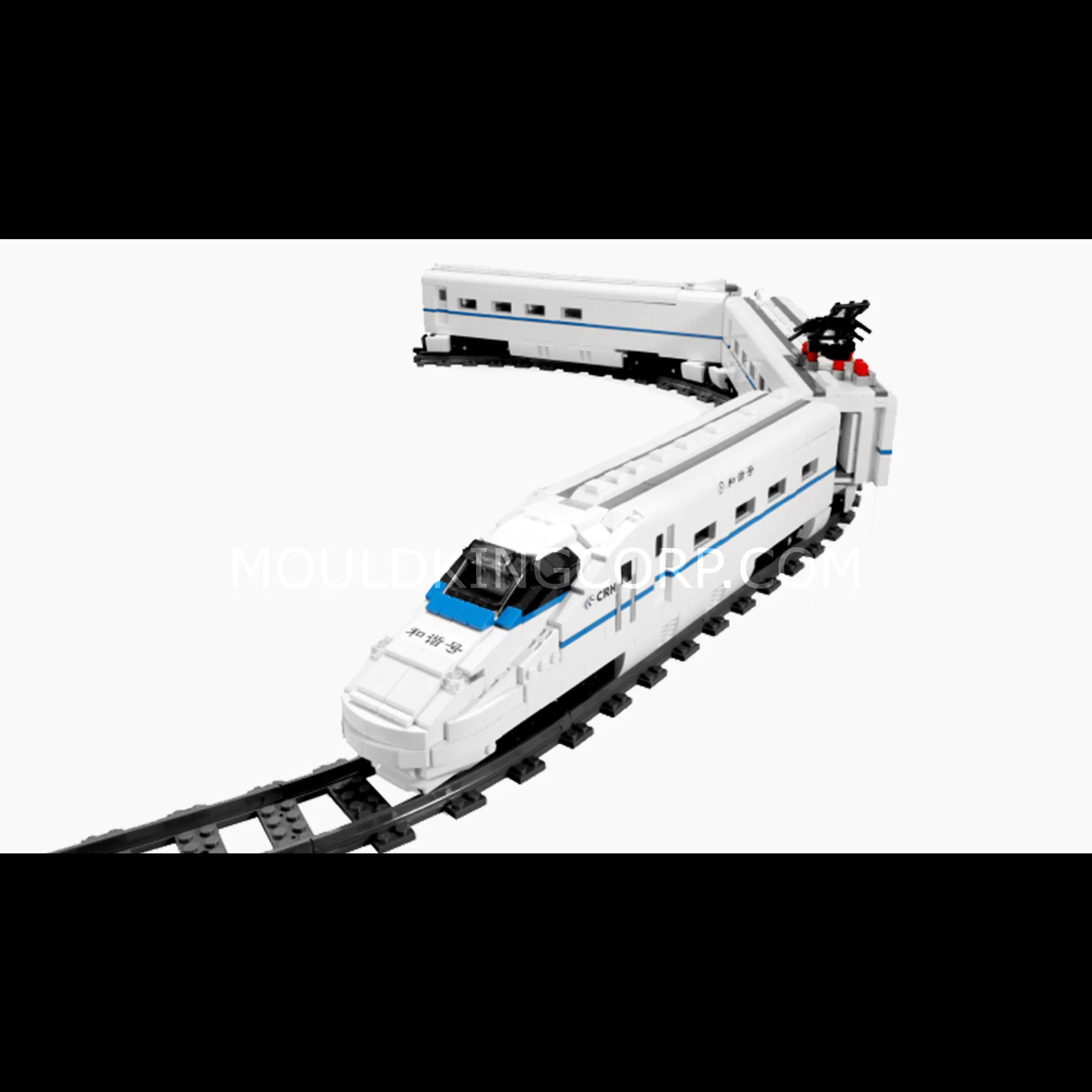MOULD KING 12002 CRH2 High-speed Train Building Set | 1,808 PCS - Image 3