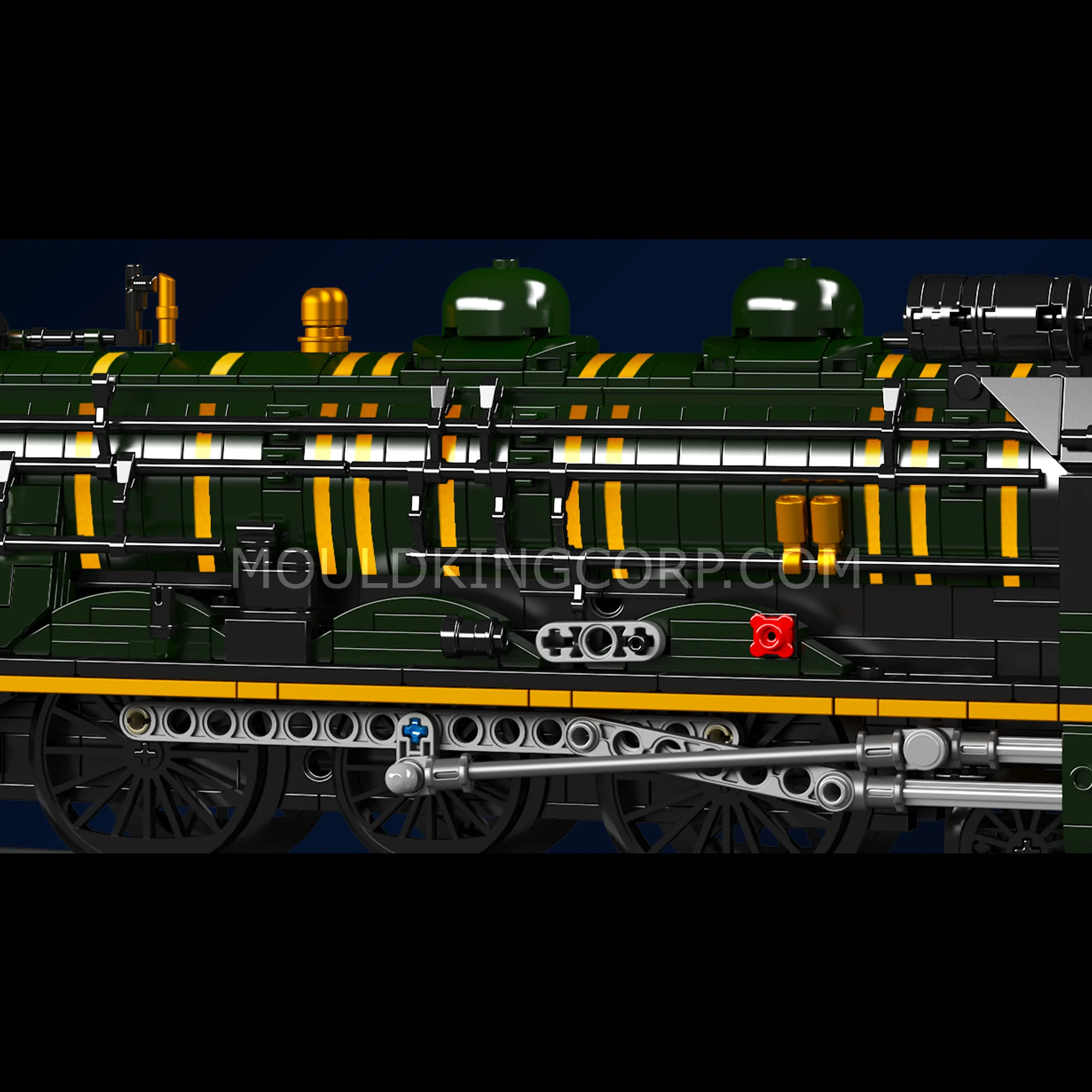 Mould King 12025 Orient Express SNCF 231 Steam Locomotives Building Set | 3,898 PCS - Image 5