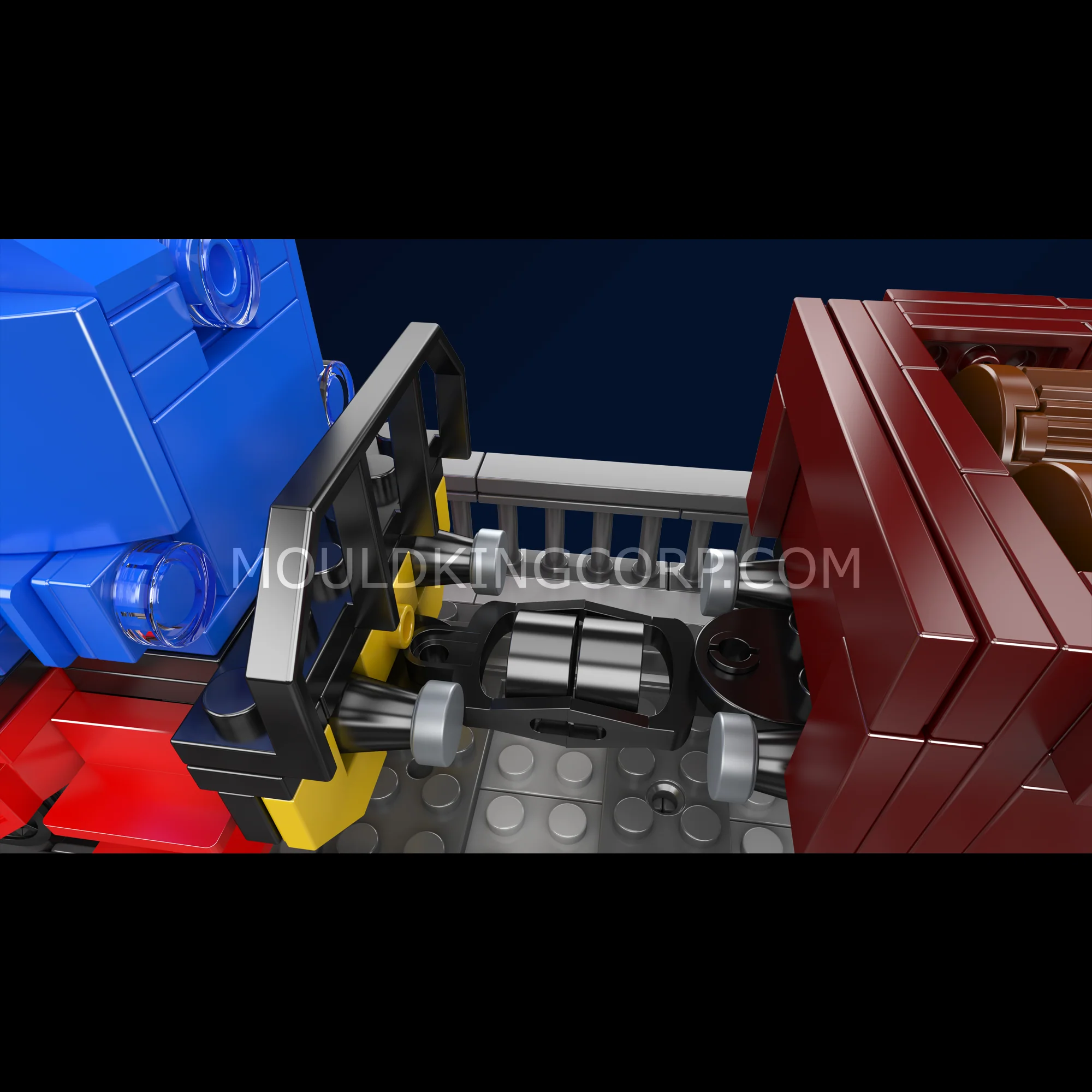 Mould King 12038 ESU KG2300 Diesel Locomotive Building Set | 1,117 Pcs - Image 4