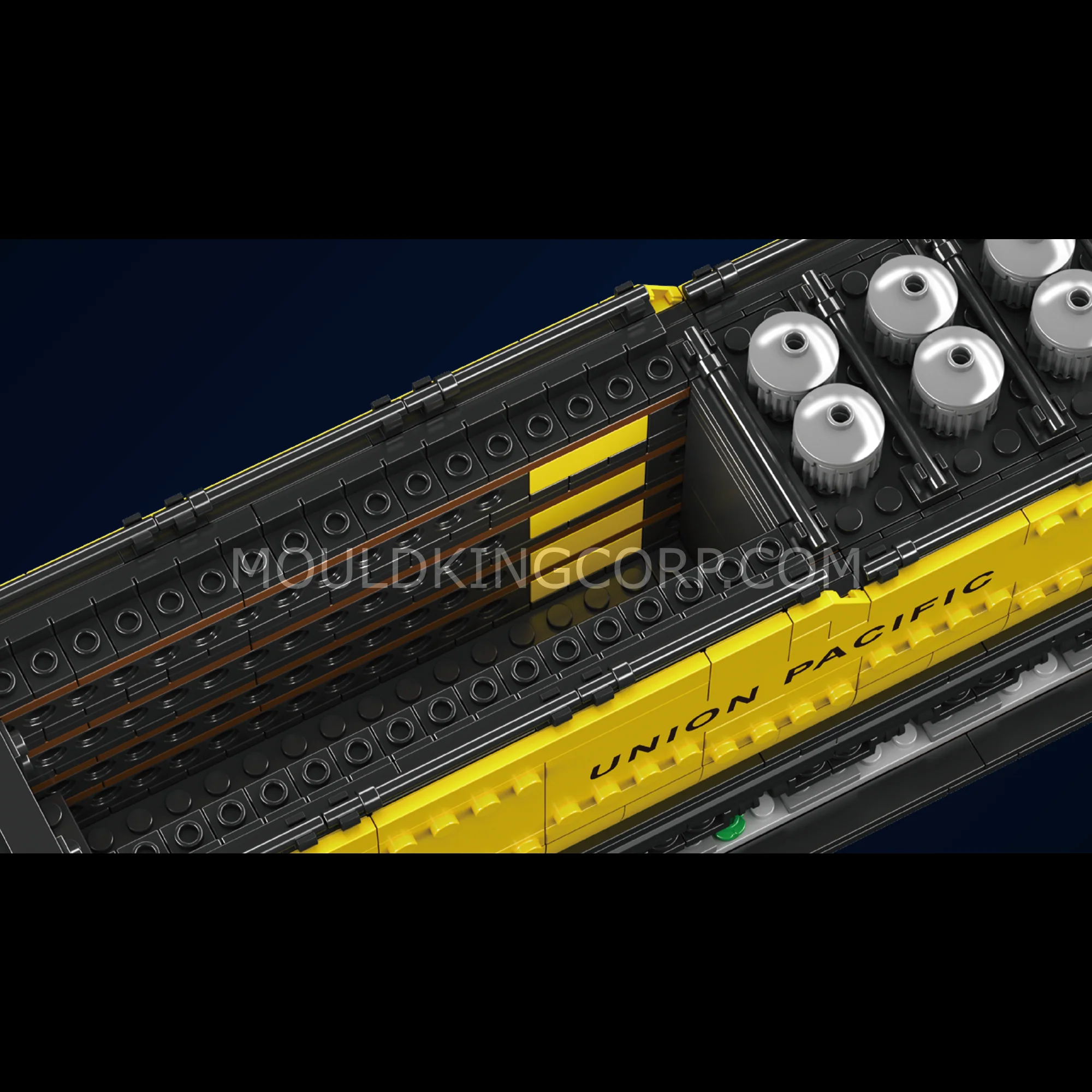 Mould King 12049 Big Boy 4-8-8-4 Steam Locomotive Building Set | 3,040 Pcs - Image 4