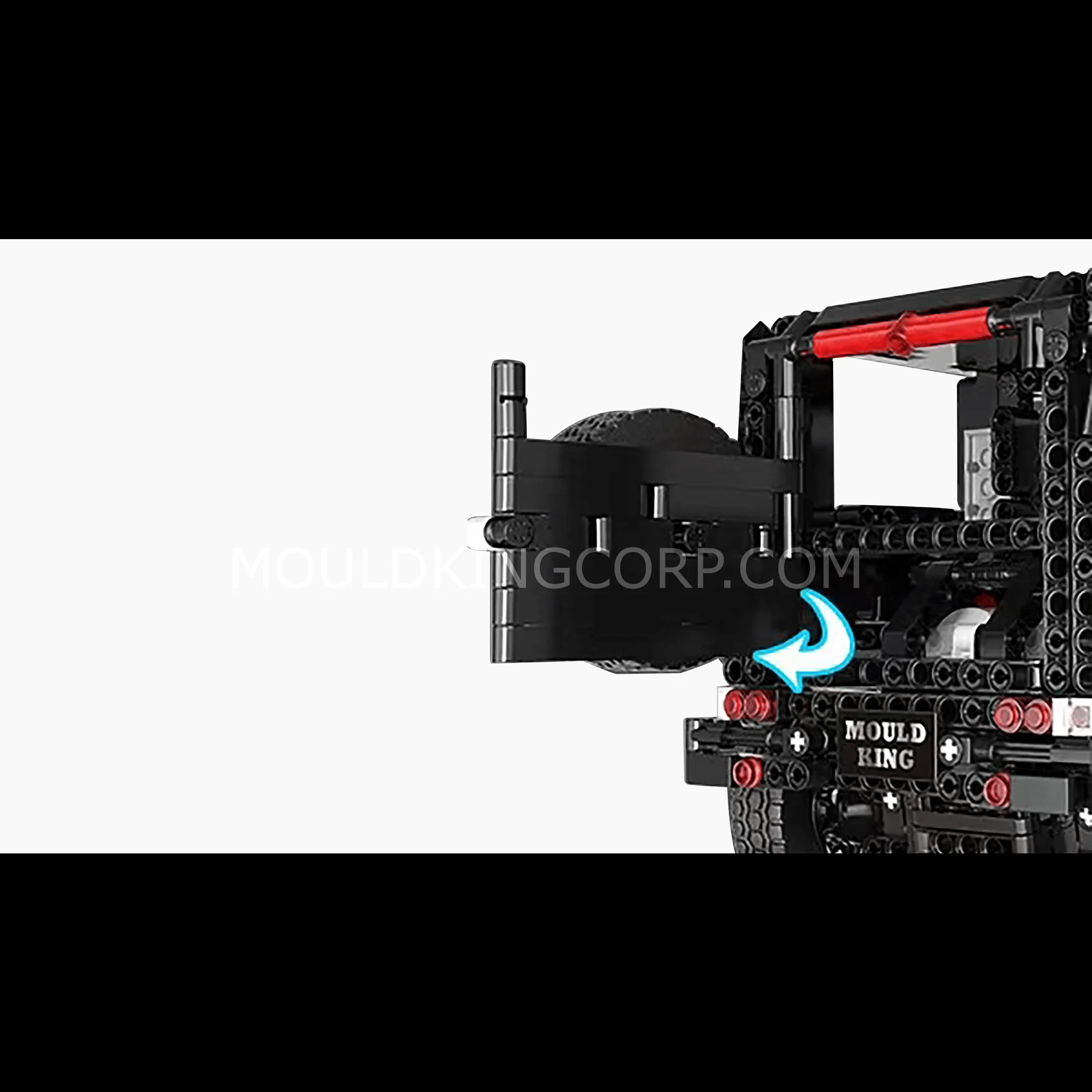MOULD KING 13068 4x4 G65 Wagon Car Building Set | 1,722 PCS - Image 4