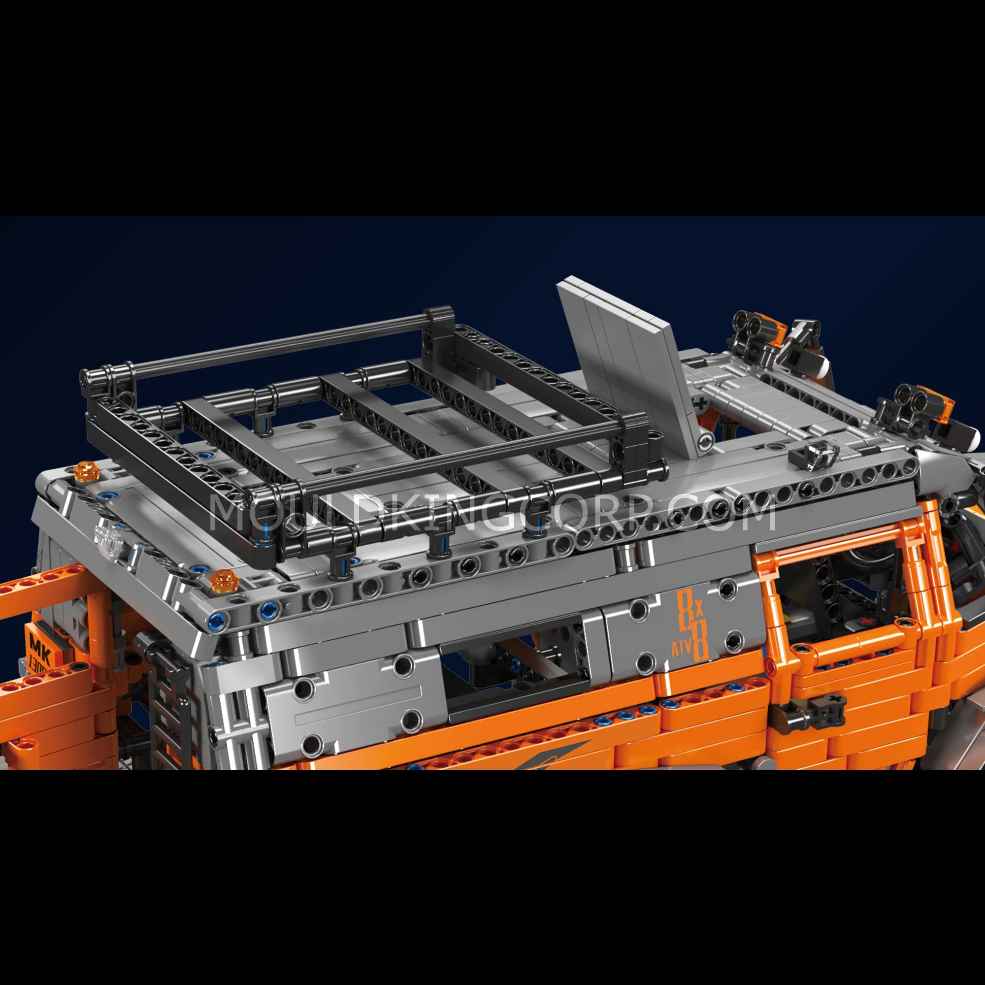 Mould King 13088S Avtoros Shama Remote Controlled 8WD Truck Building Set | 3,062 PCS - Image 3