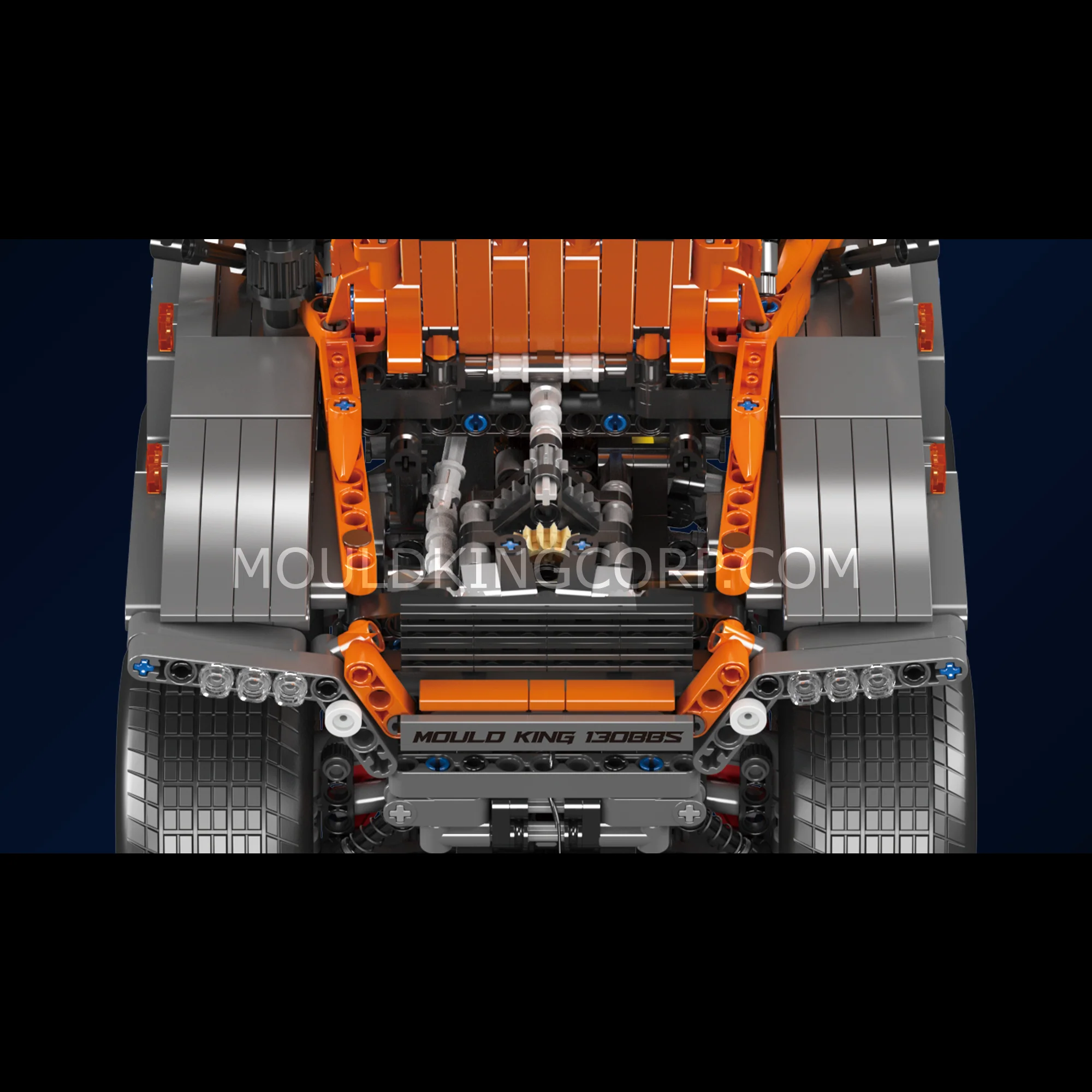 Mould King 13088S Avtoros Shama Remote Controlled 8WD Truck Building Set | 3,062 PCS - Image 4