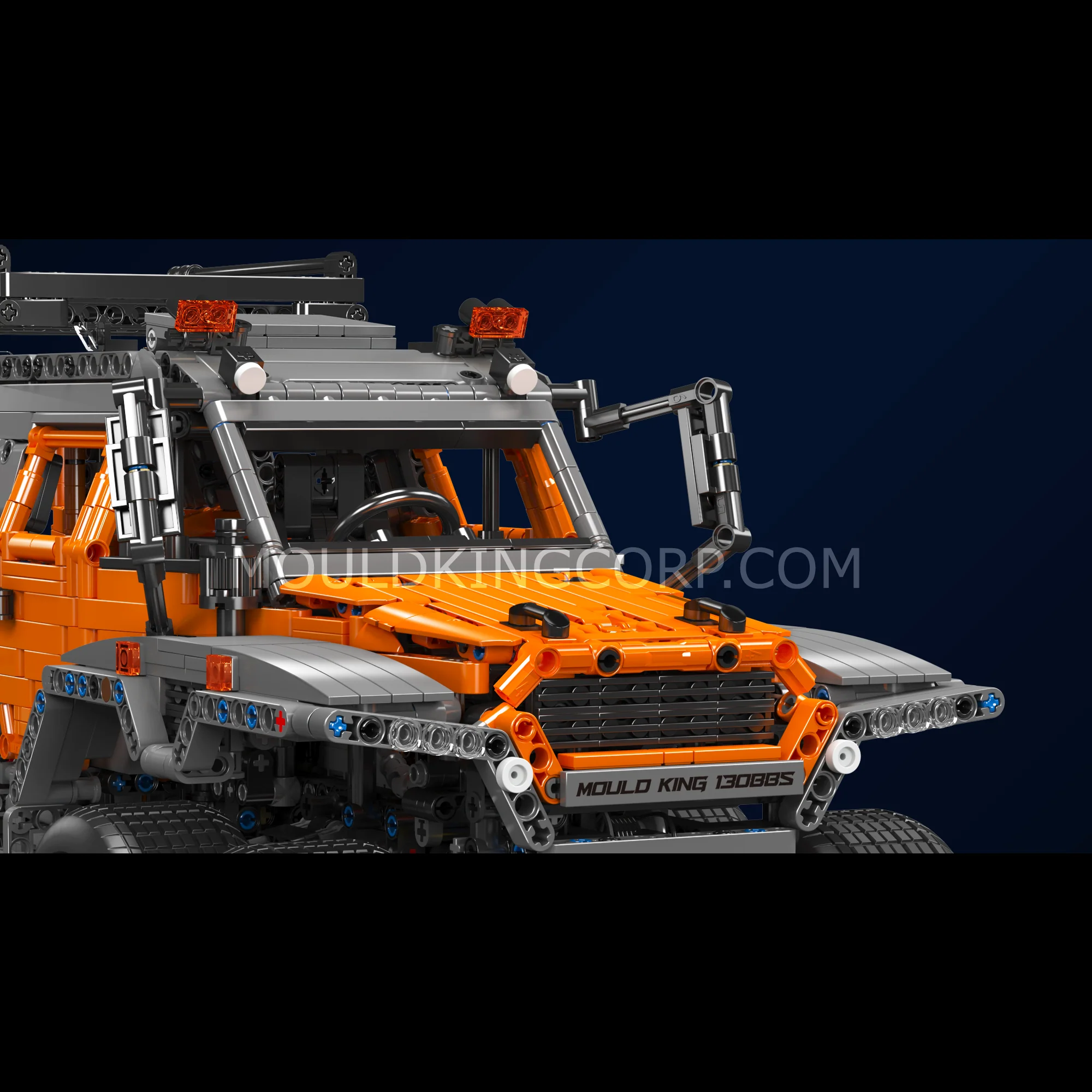 Mould King 13088S Avtoros Shama Remote Controlled 8WD Truck Building Set | 3,062 PCS - Image 5