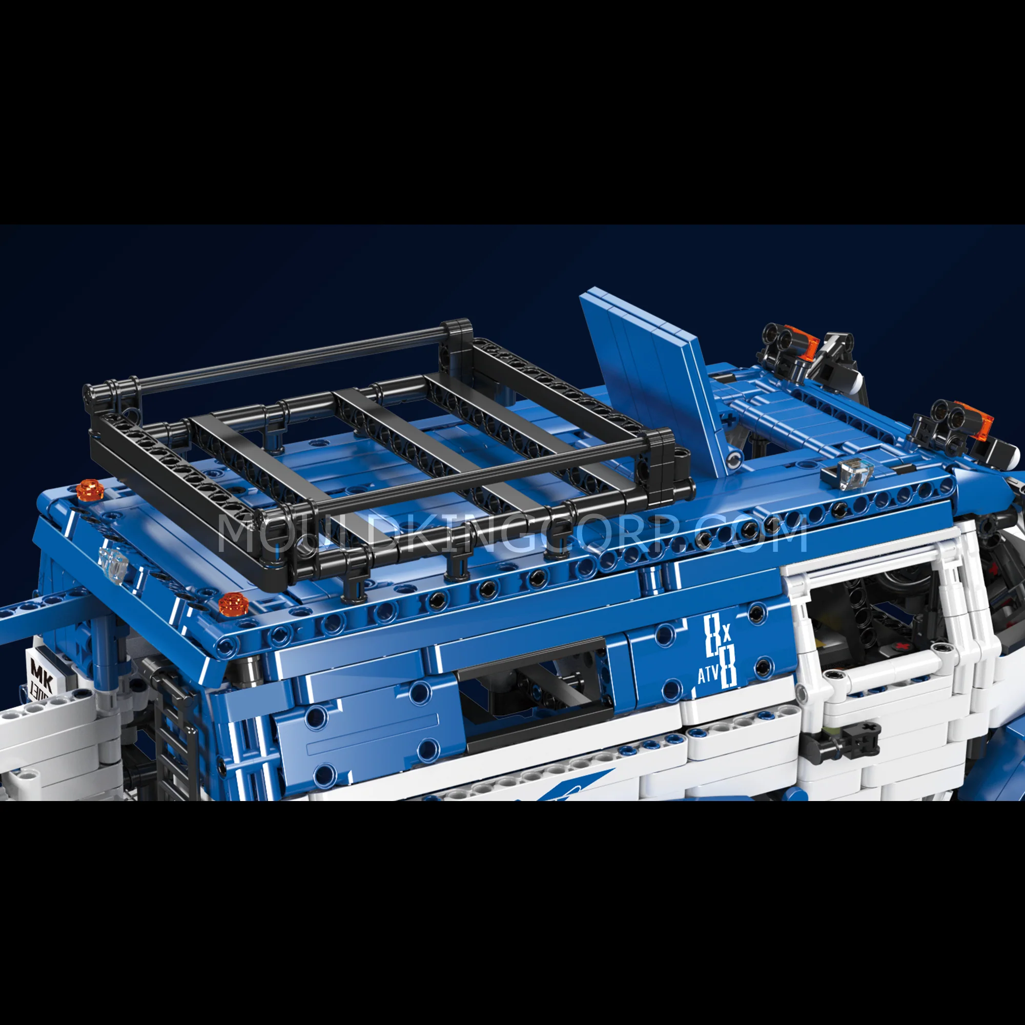 Mould King 13088S Avtoros Shama Remote Controlled 8WD Truck Building Set | 3,062 PCS - Image 9