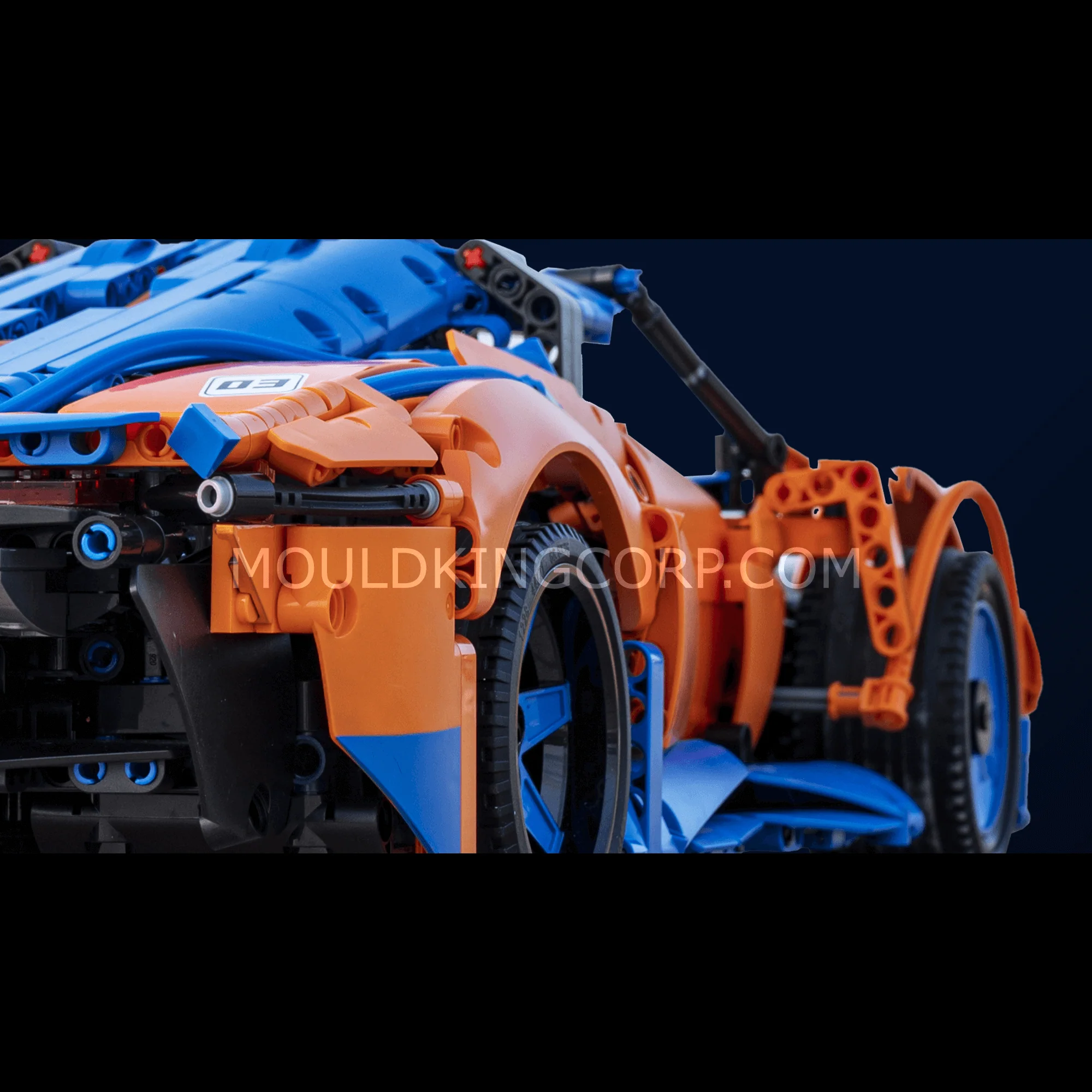 Mould King 13098 Speedtail Sports Car Remote Controlled Building Kit | 1,883 PCS - Image 3