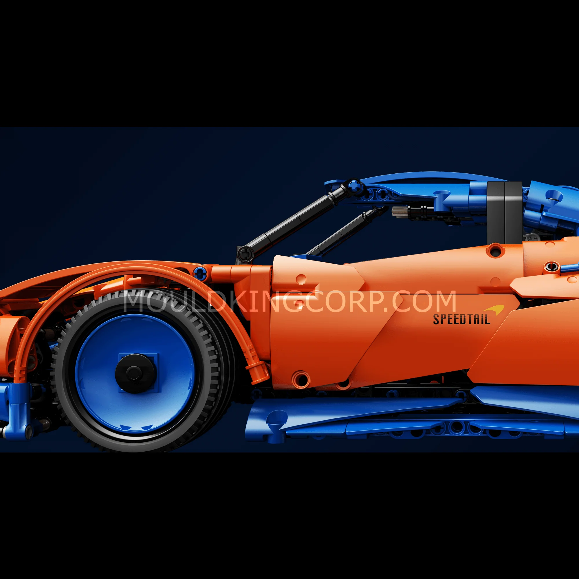 Mould King 13098 Speedtail Sports Car Remote Controlled Building Kit | 1,883 PCS - Image 4