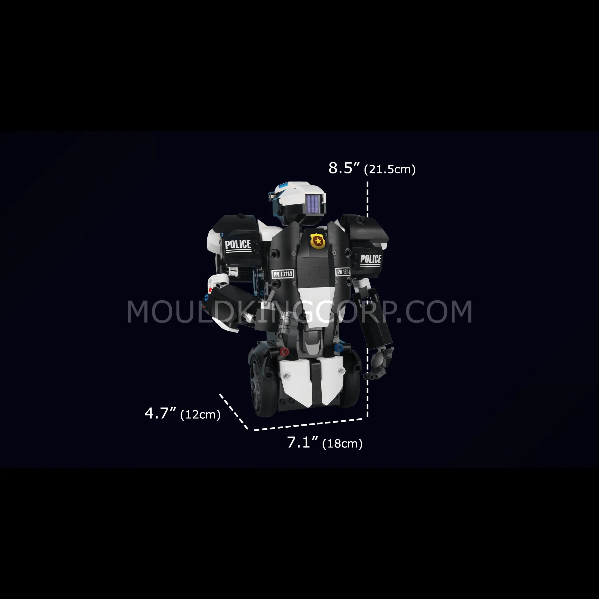 MOULD KING 13114 "KAI" Robot Remot Control &Programmable Building Set - Image 5