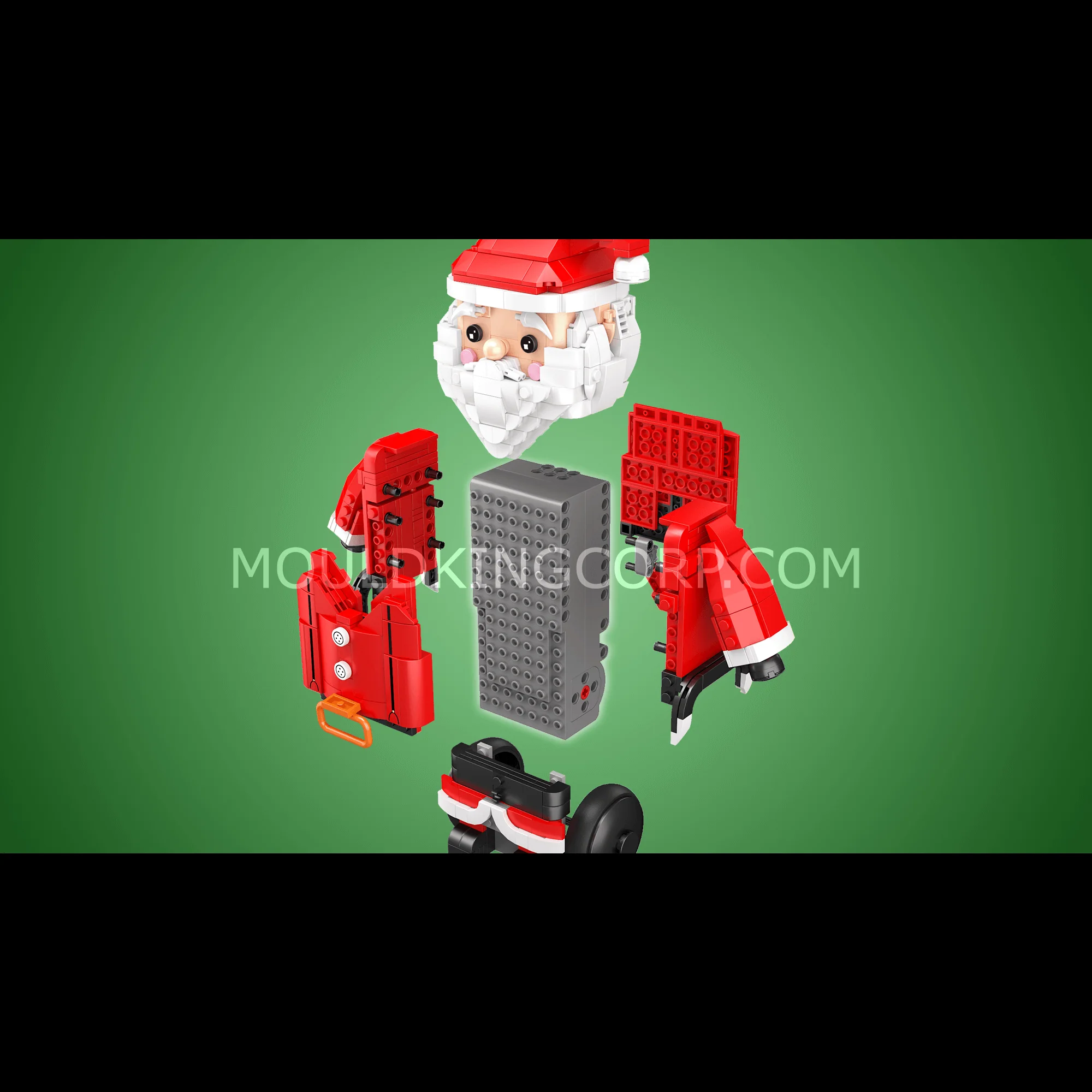 Mould King 13116 Remote Control & Programming Santa Claus Building Toy Set | 666 PCS - Image 5