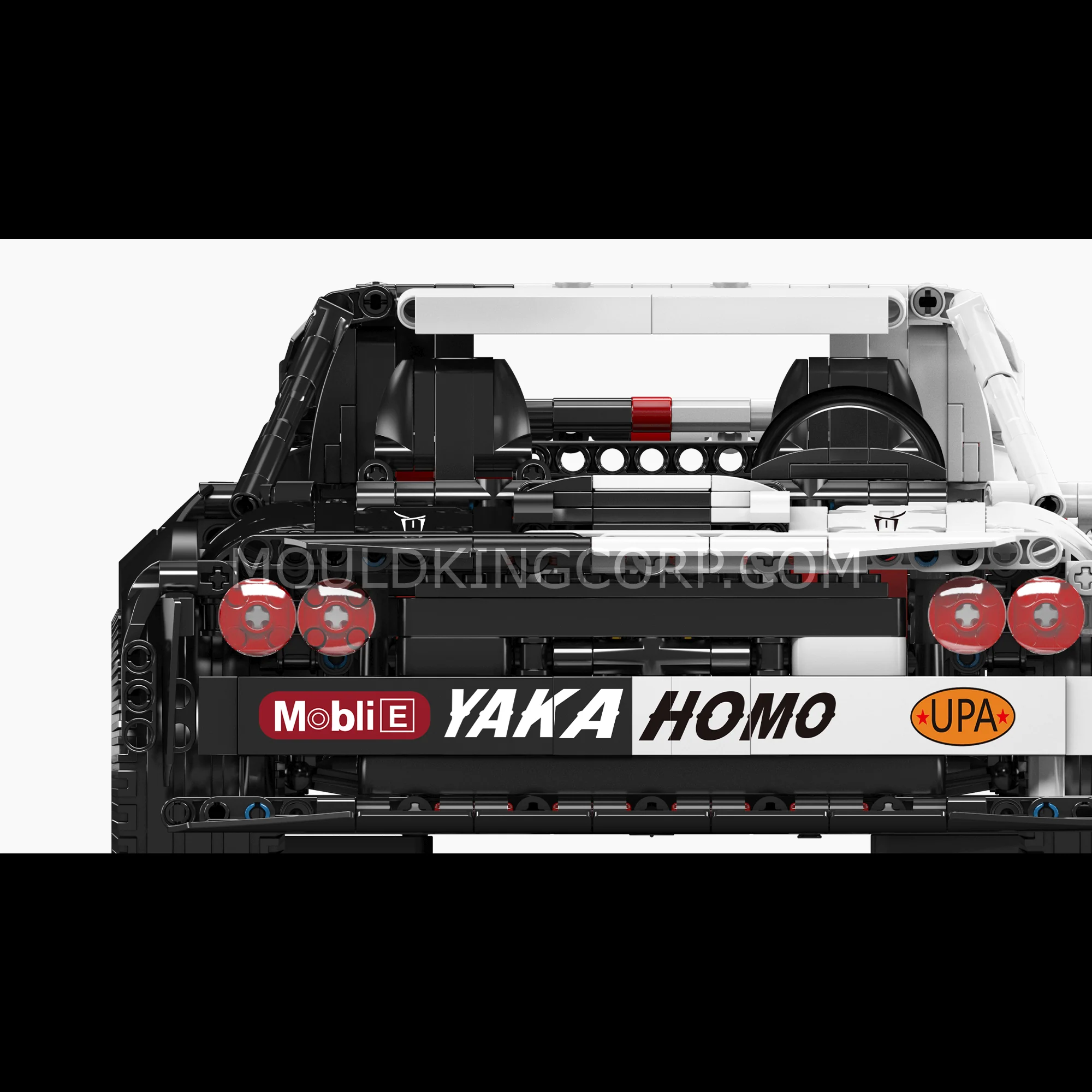 MOULD KING 13128 Remote Controlled Hellcat Muscle Car Building Set | 1678 PCS - Image 5