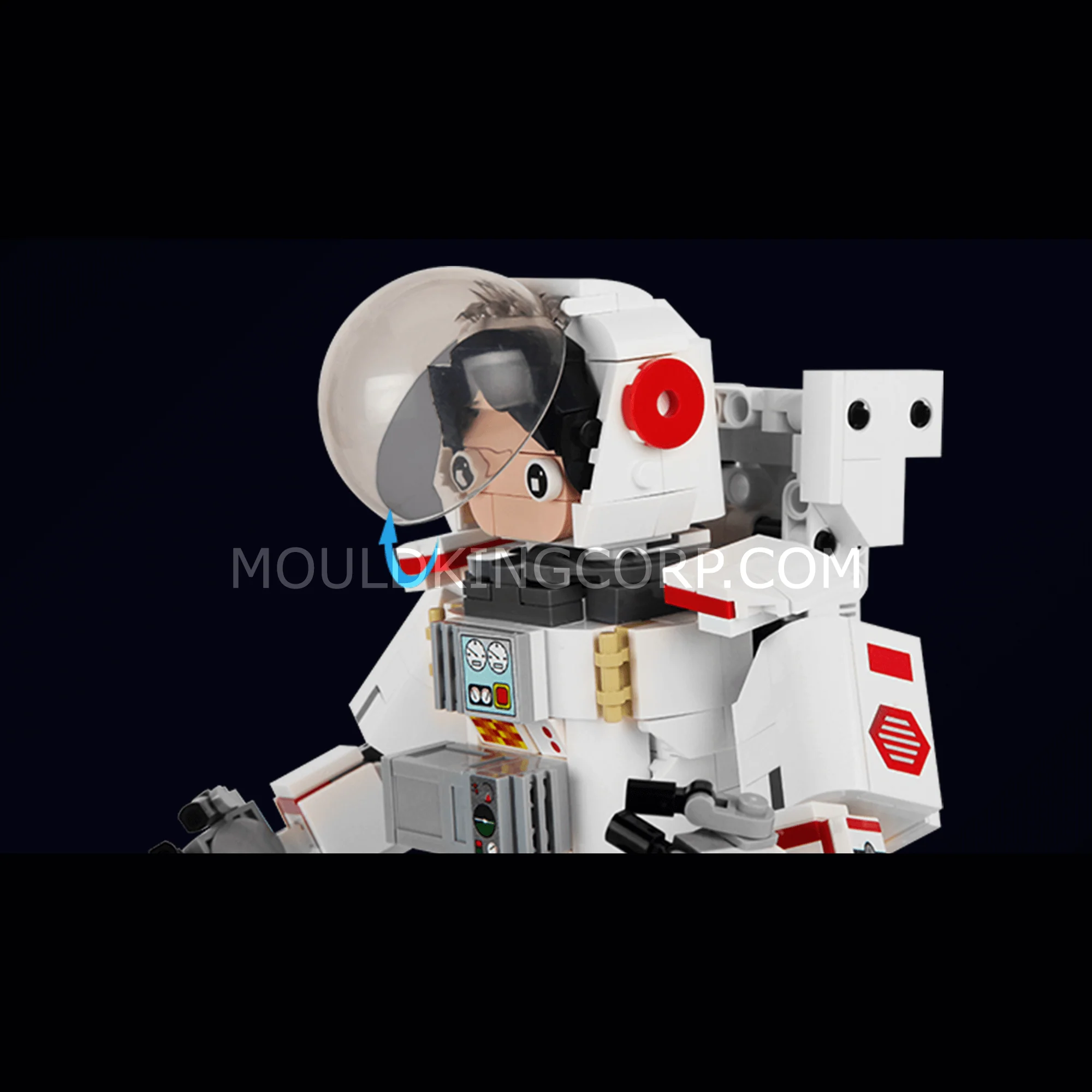 Mould King 13136 Astronaut Robot Building Toy Set | 493 PCS - Image 10