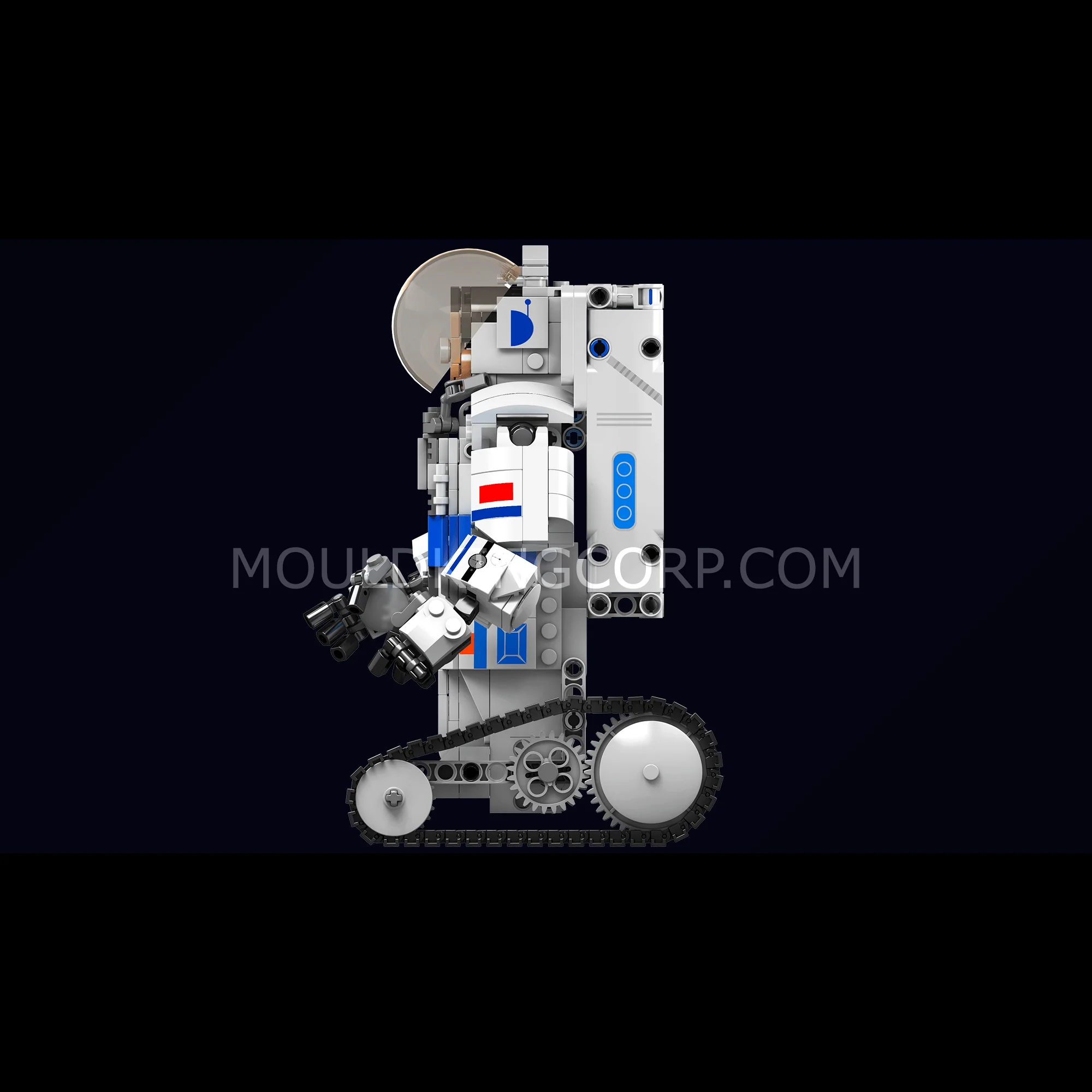 Mould King 13136 Astronaut Robot Building Toy Set | 493 PCS - Image 4