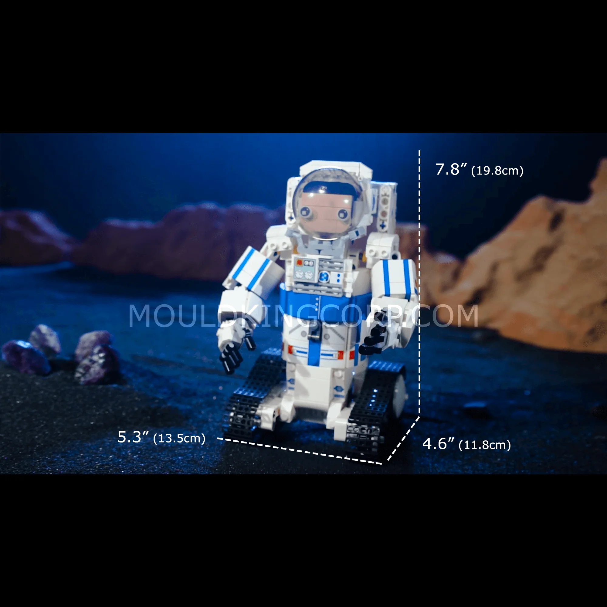 Mould King 13136 Astronaut Robot Building Toy Set | 493 PCS - Image 6