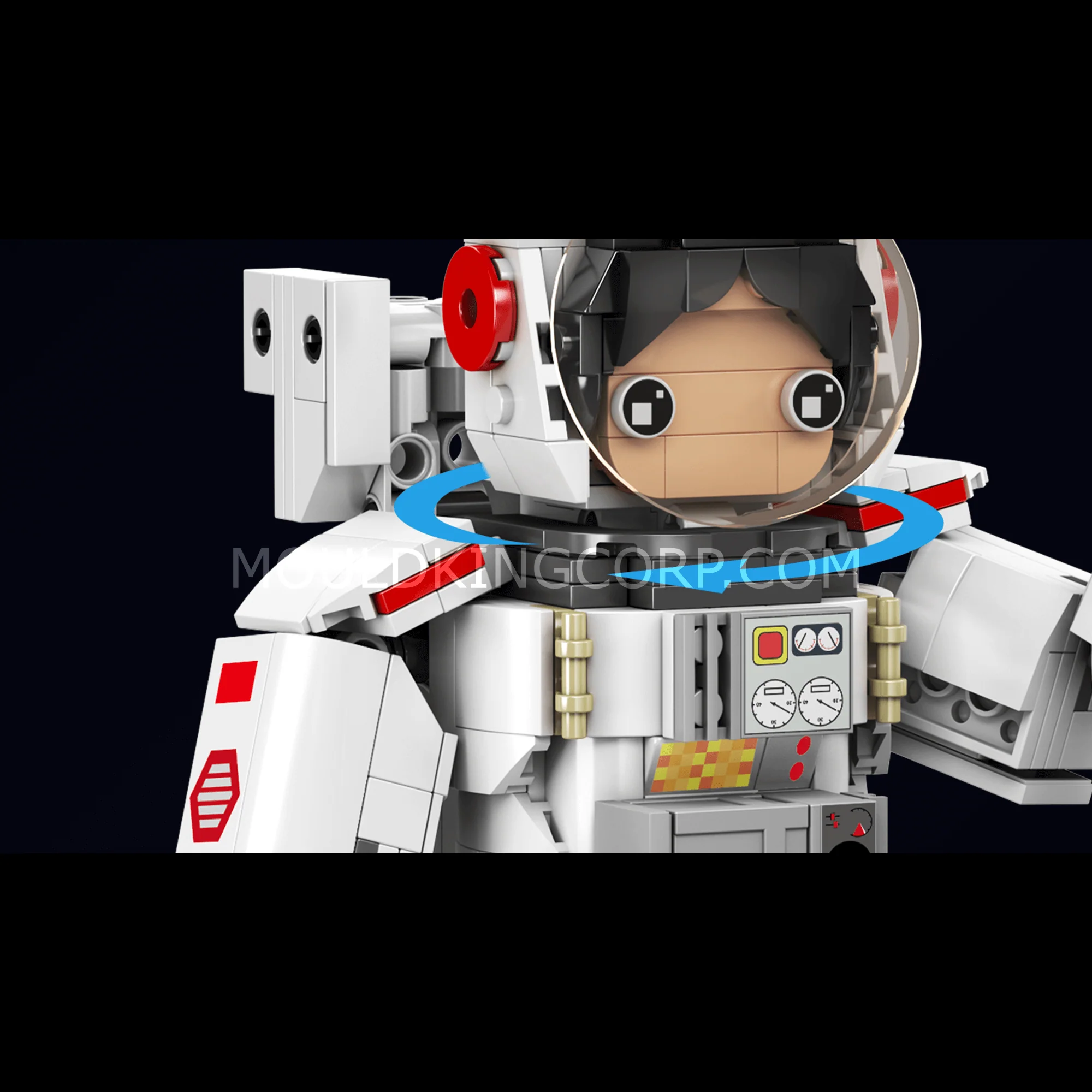 Mould King 13136 Astronaut Robot Building Toy Set | 493 PCS - Image 8