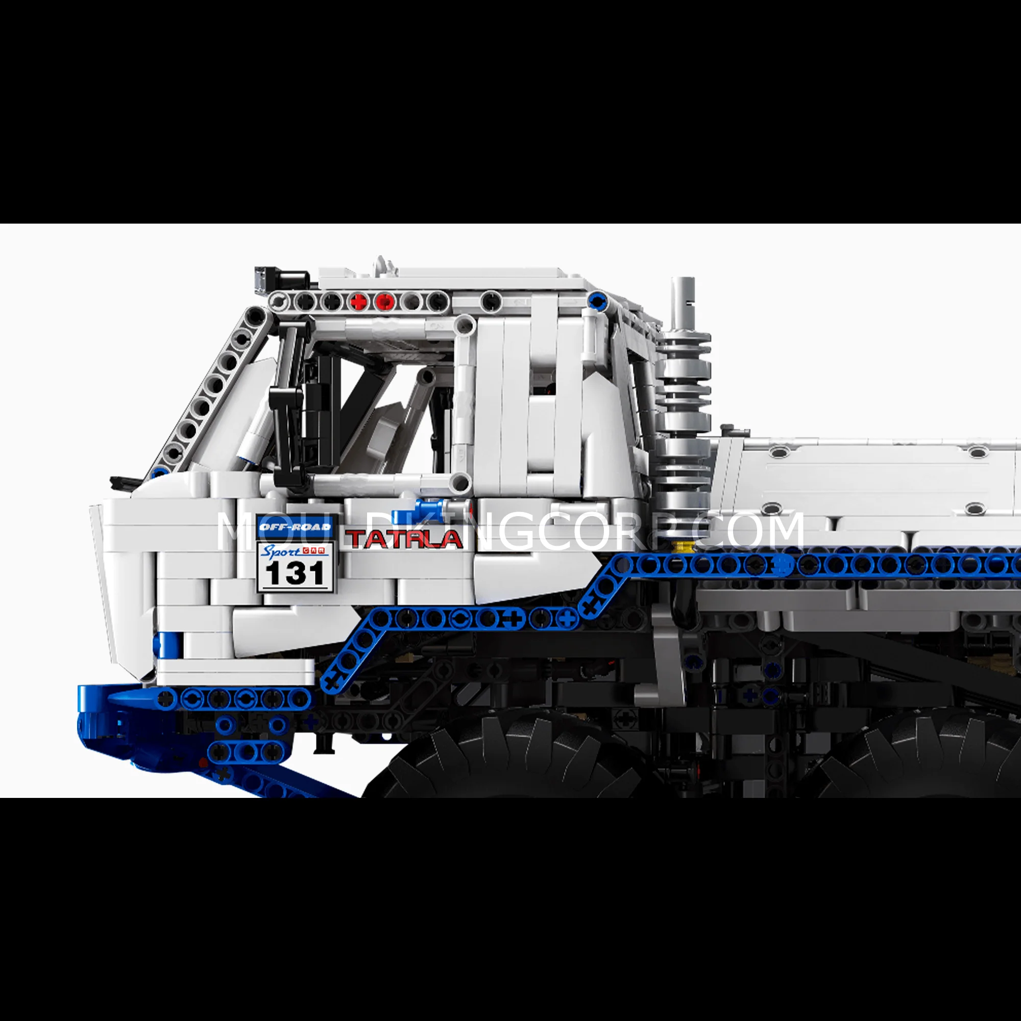 MOULD KING 13144 TA-TRAL 8WD RC Off-road Truck Building Set | 3,647 PCS - Image 5