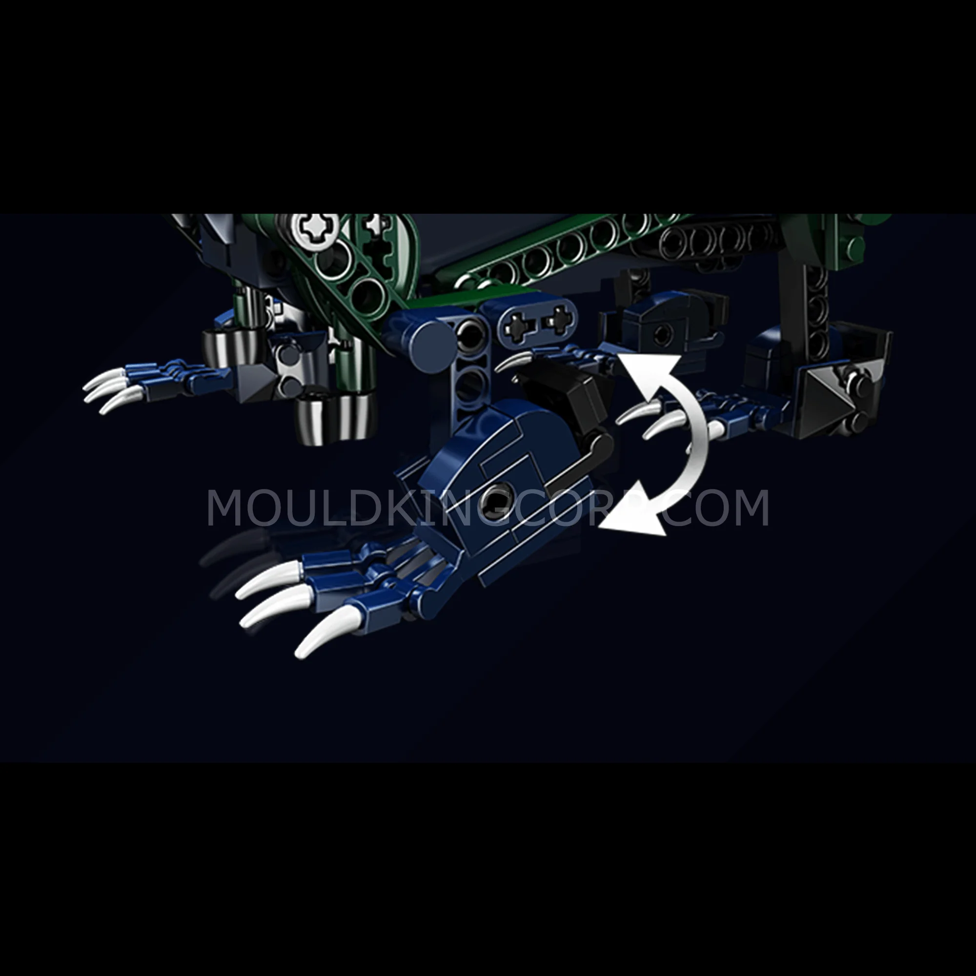 MOULD KING 13149 Remote Control Forest Guardian Dragon STEM Building Set | 433 PCS - Image 4