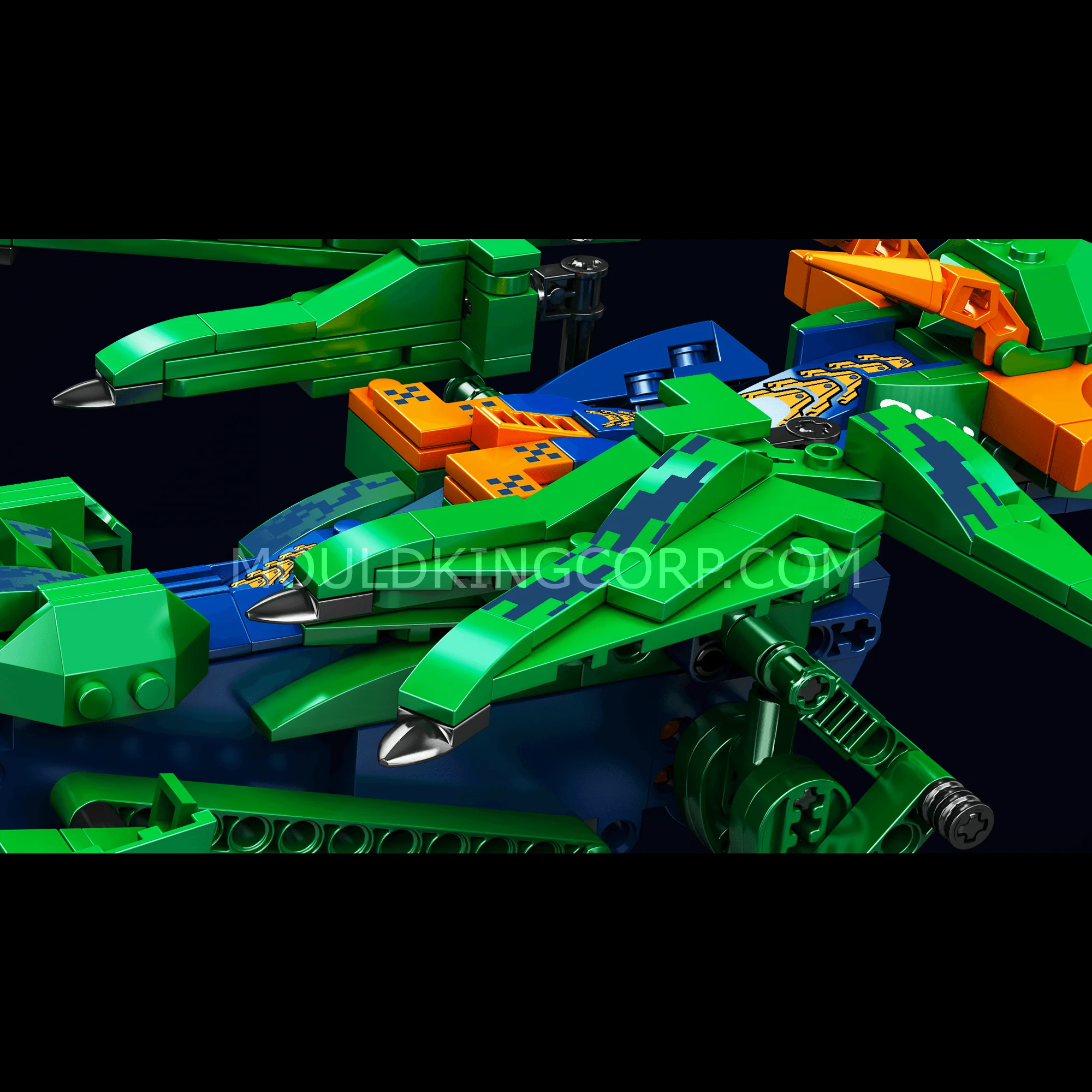 MOULD KING 13149 Remote Control Forest Guardian Dragon STEM Building Set | 433 PCS - Image 5