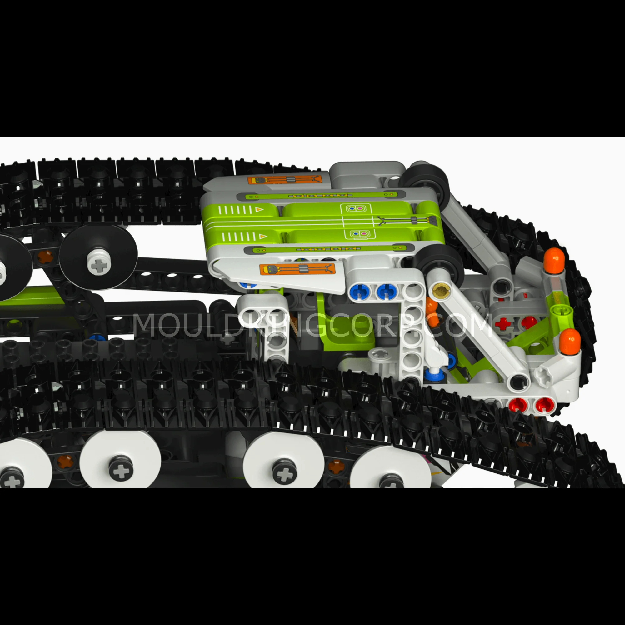 Mould King 13153 App-Controlled Tracked Racer Building Set | 836 PCS - Image 4