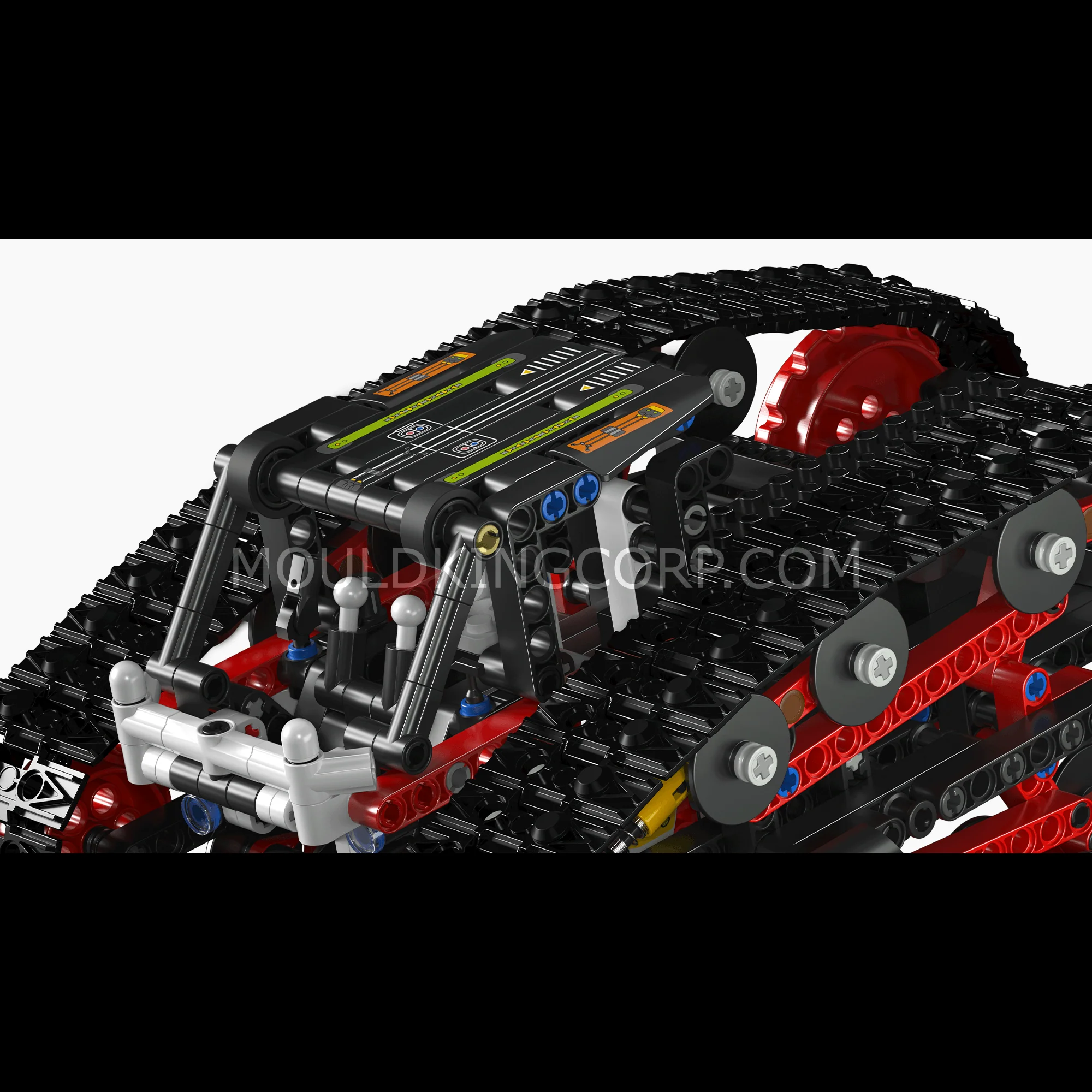 Mould King 13154 App-Controlled Tracked Racer Building Set | 836 PCS - Image 3