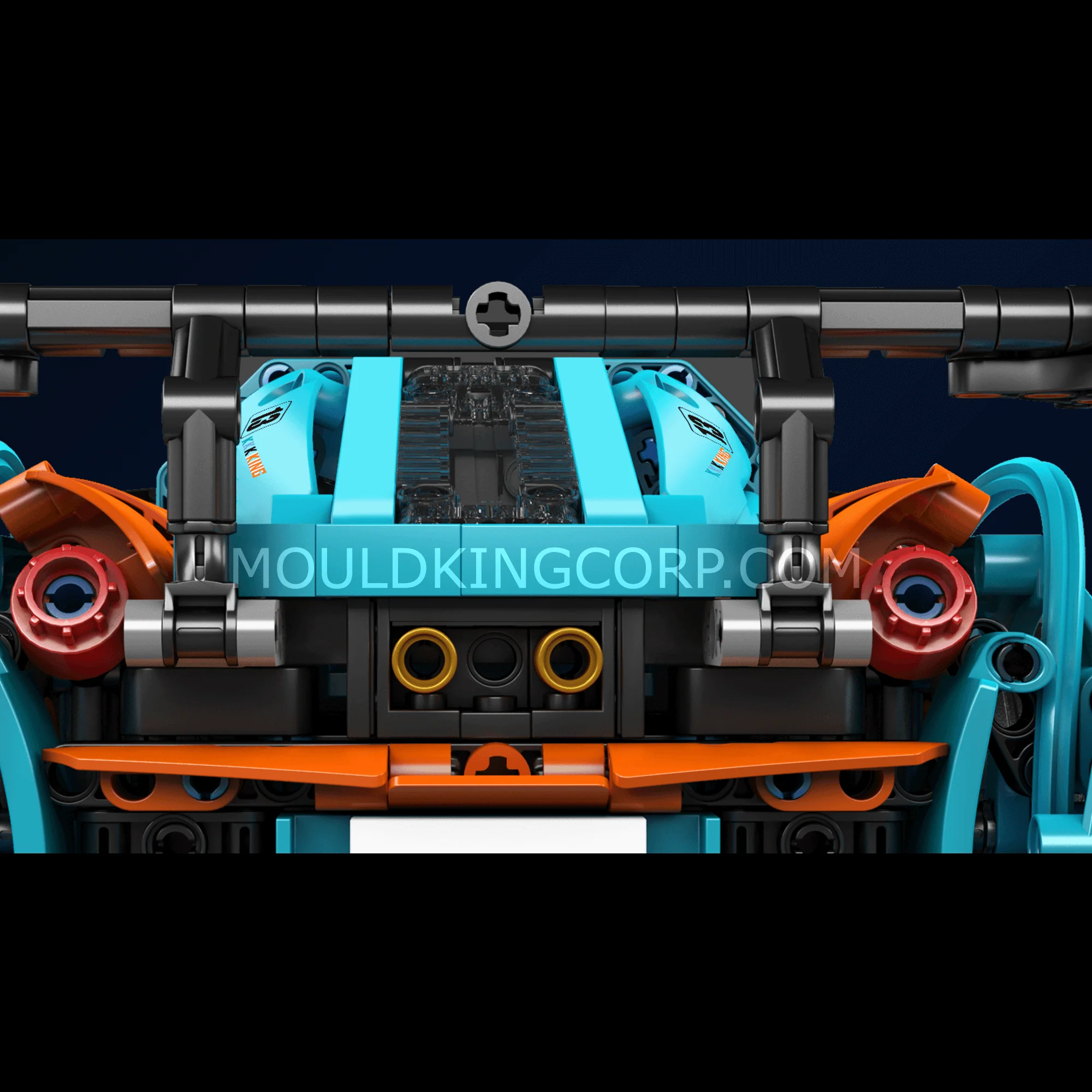 Mould King 13174 P1-GTR Sports Car Model Building Set | 936 PCS - Image 5