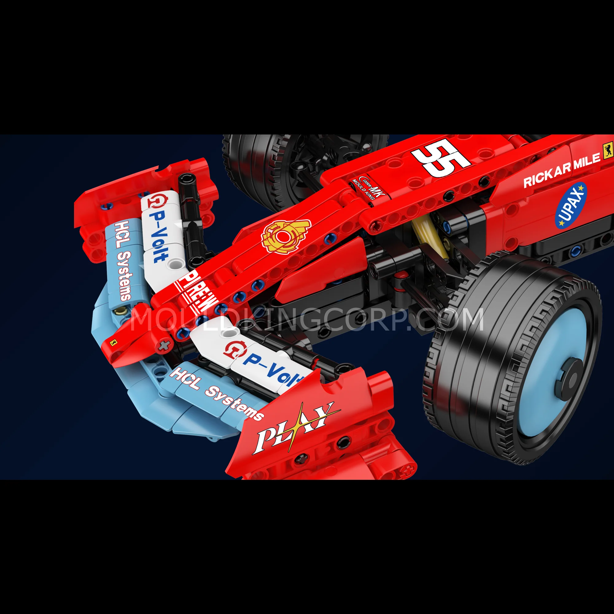 Mould King 13209 SF-24 Racing Car Model Building Set | 1,401 Pcs - Image 2