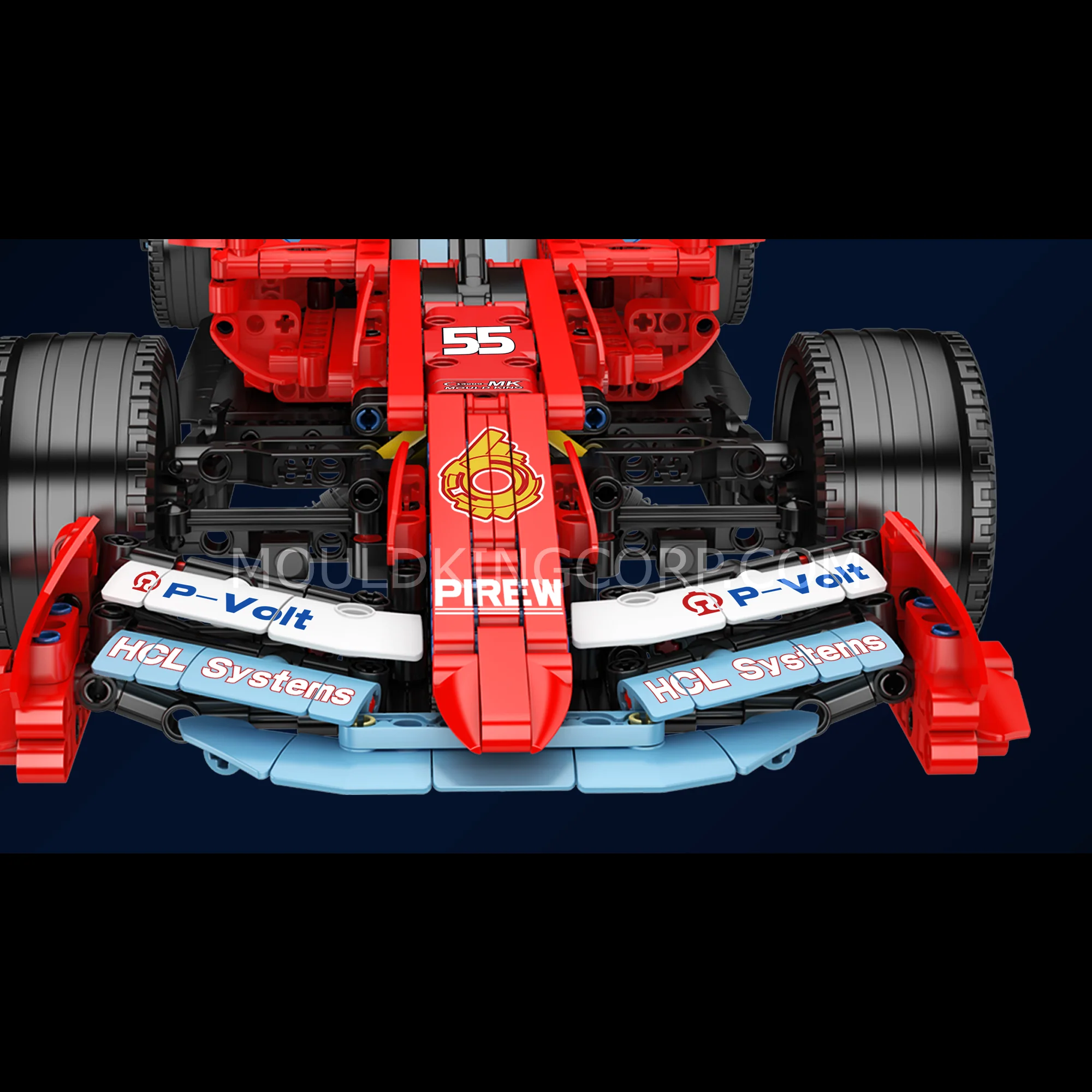 Mould King 13209 SF-24 Racing Car Model Building Set | 1,401 Pcs - Image 4
