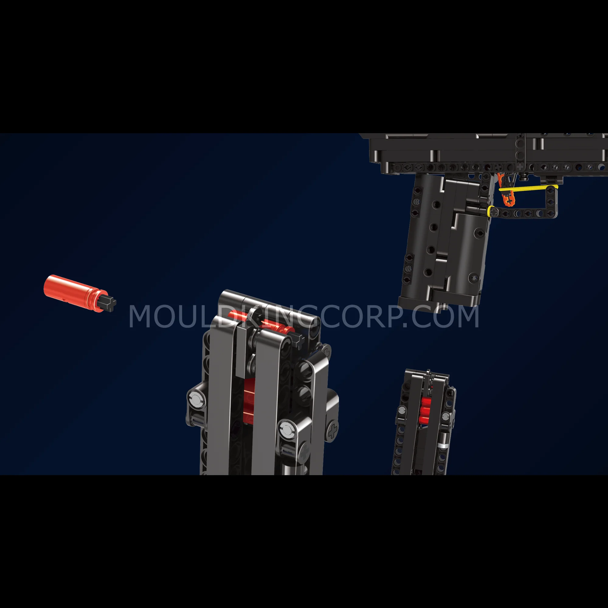 MOULD KING 14004S Desert Eagle Building Toy Set | 563 PCS - Image 4