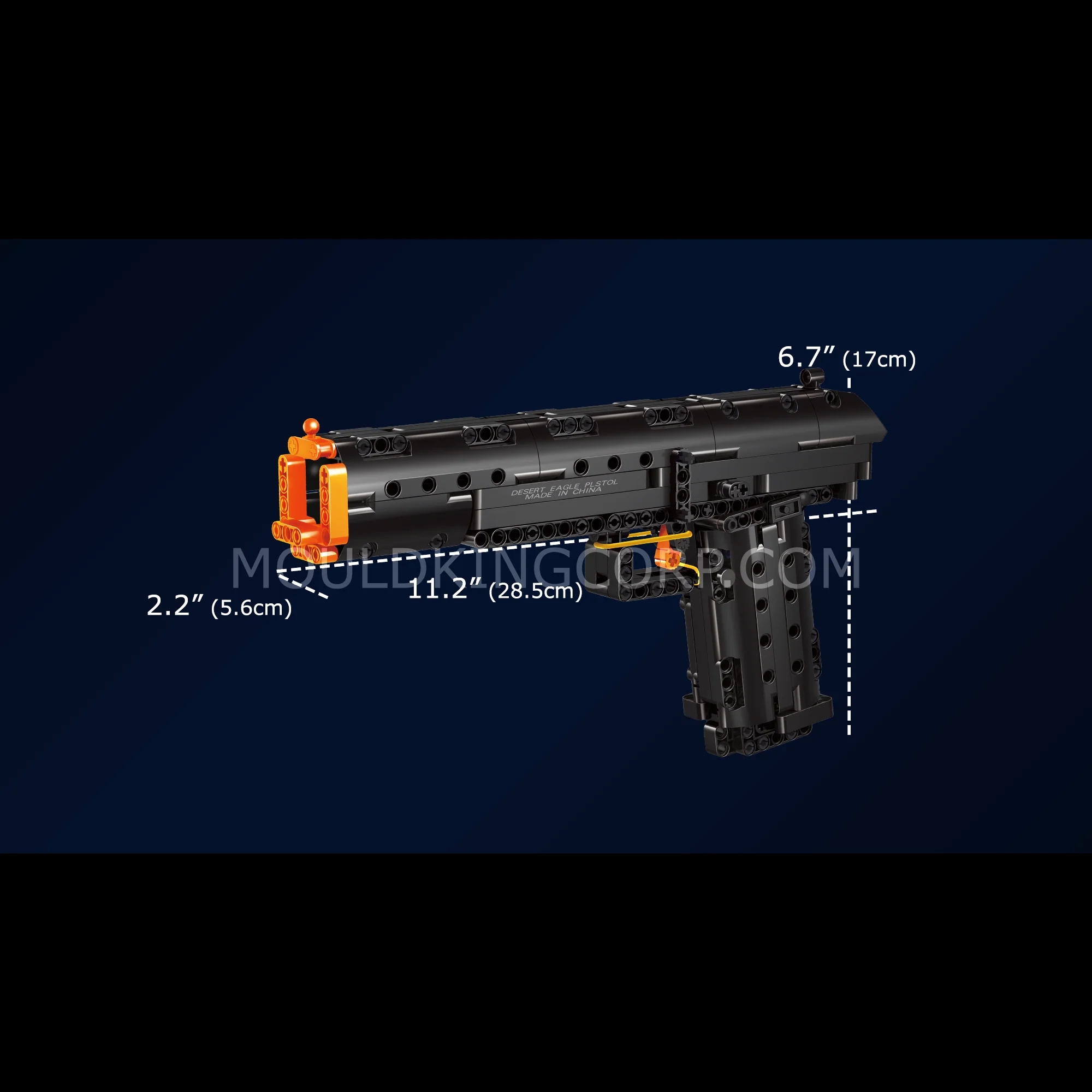 MOULD KING 14004S Desert Eagle Building Toy Set | 563 PCS - Image 6