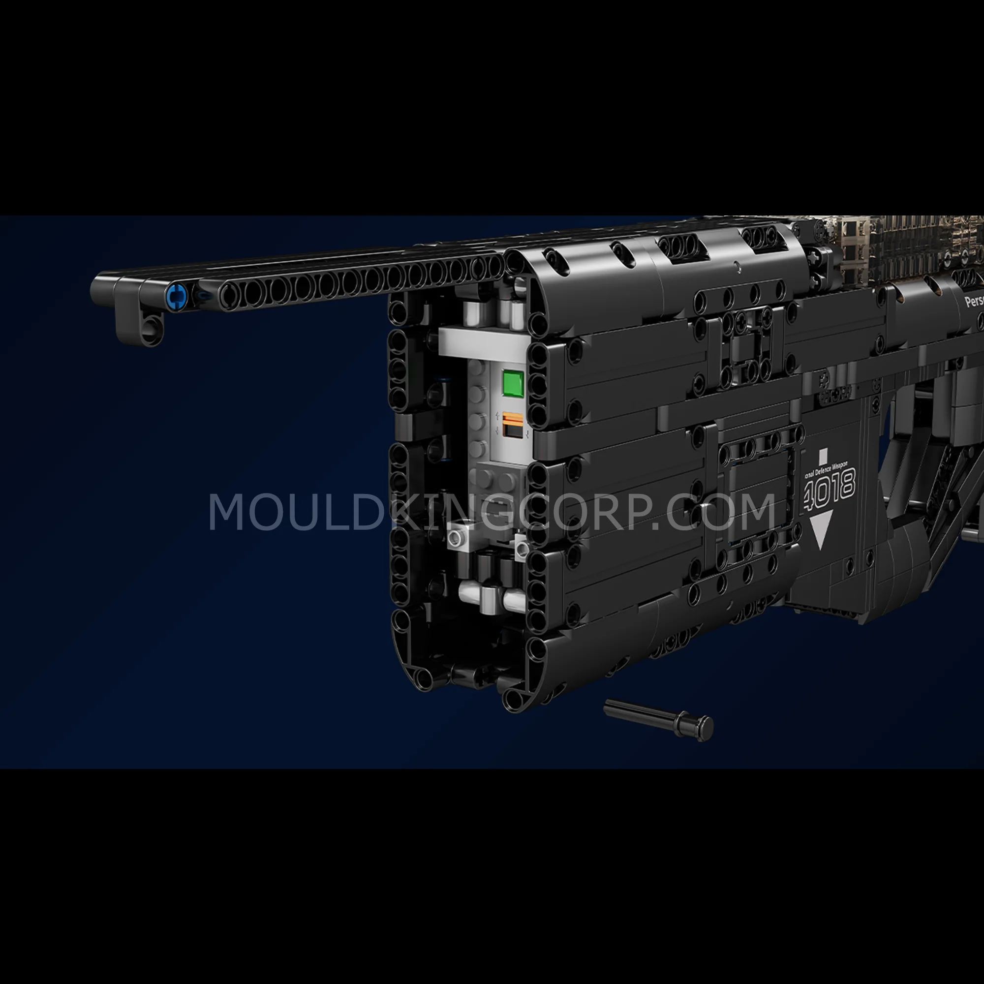 Mould King 14018S P90 Submachine Building Toy Set | 1,589 PCS - Image 4